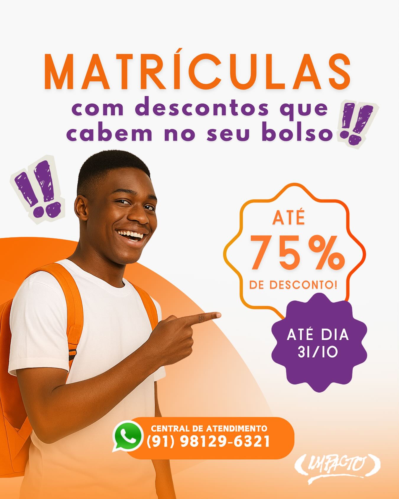 Colégio - 🎓 MATRÍCULAS ABERTAS – 6º ANO AO CONVÊNIO Descontos especiais ...