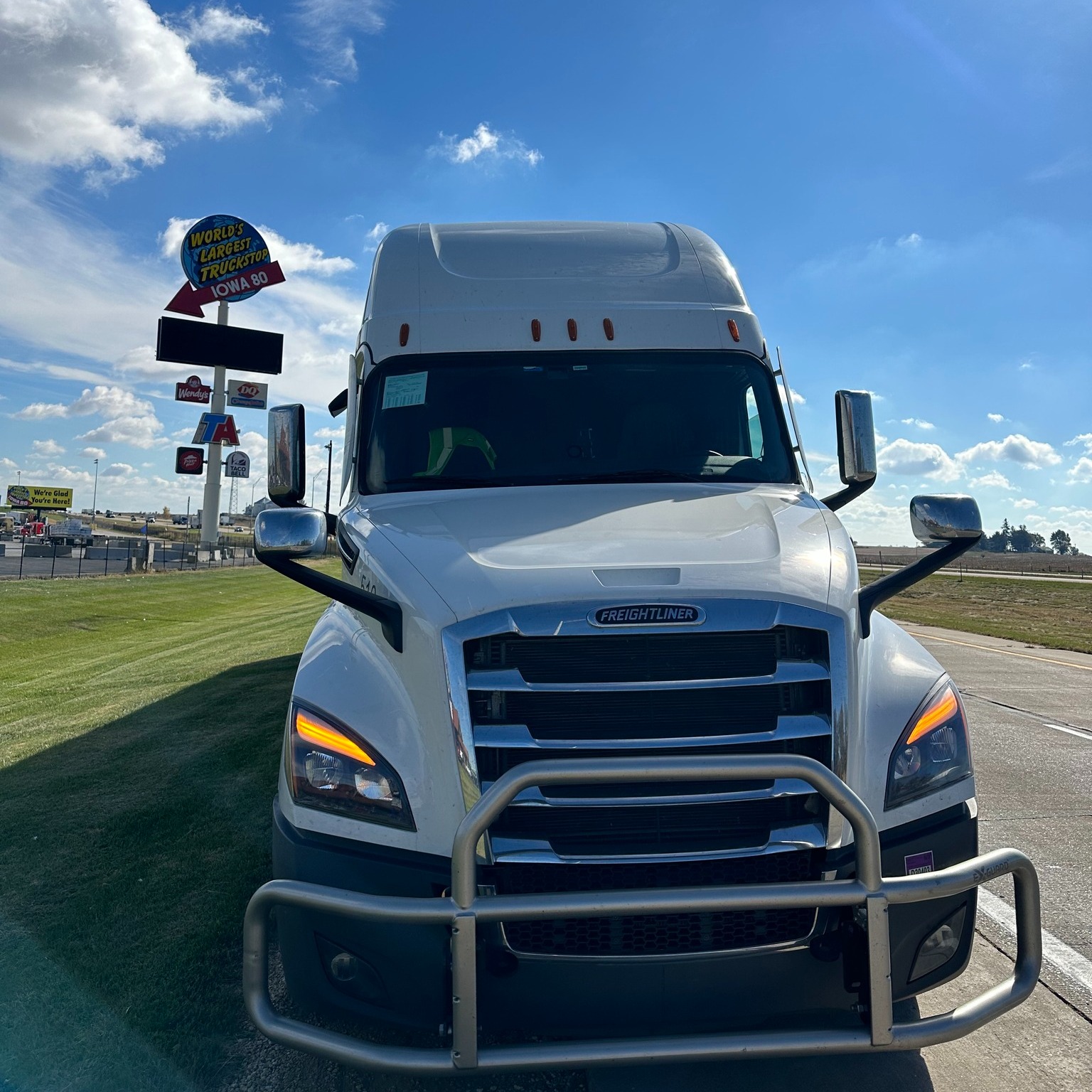 Freightech - 🚛 Big Rig, Big Win, Biggest Stop! Here is Mr. Gorgi's rig ...
