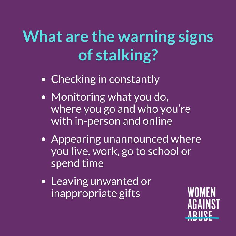 Women - Stalking is a form of emotional abuse that can escalate into ...