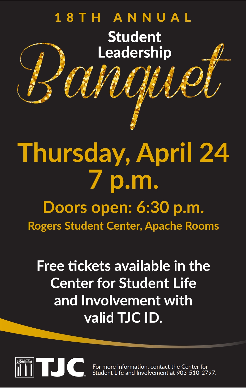🎟️ Ticket... - TJC Center for Student Life & Involvement | Facebook