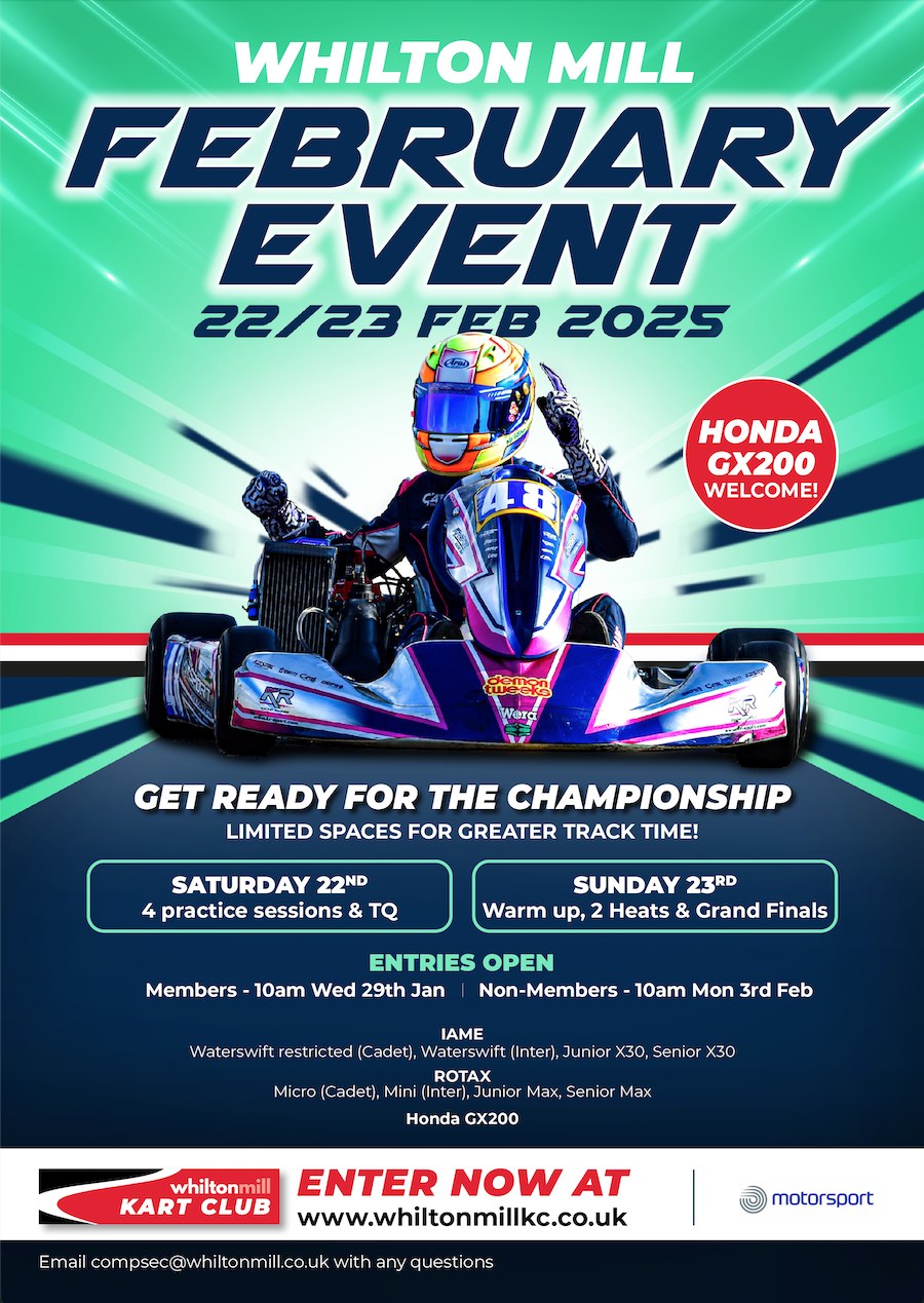 Whilton - 🏁 WMKC February Race Entries Now Open! 🏁 Members, secure your ...