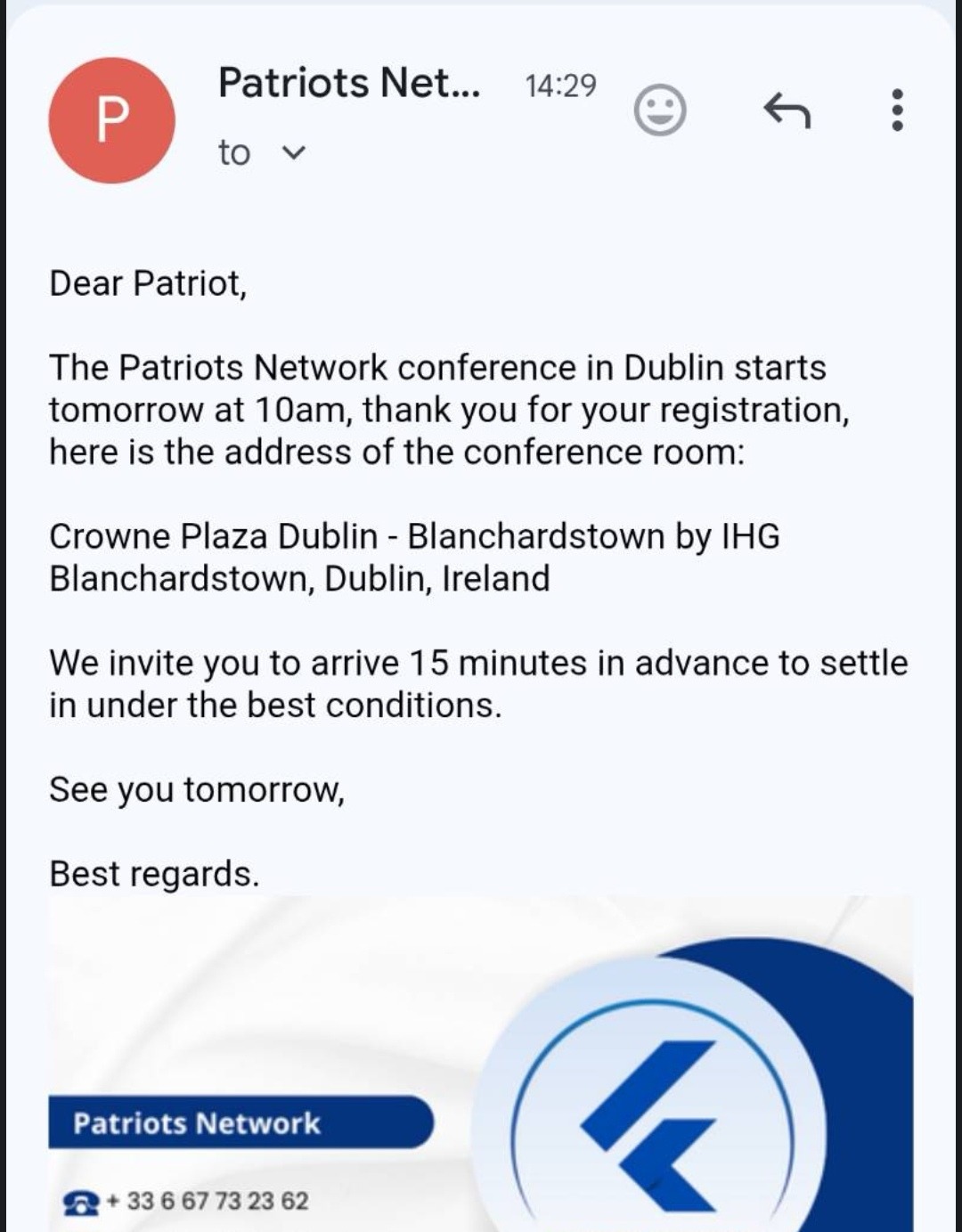 AFA - Post from AFA Ireland. Please circulate widely ASAP ...