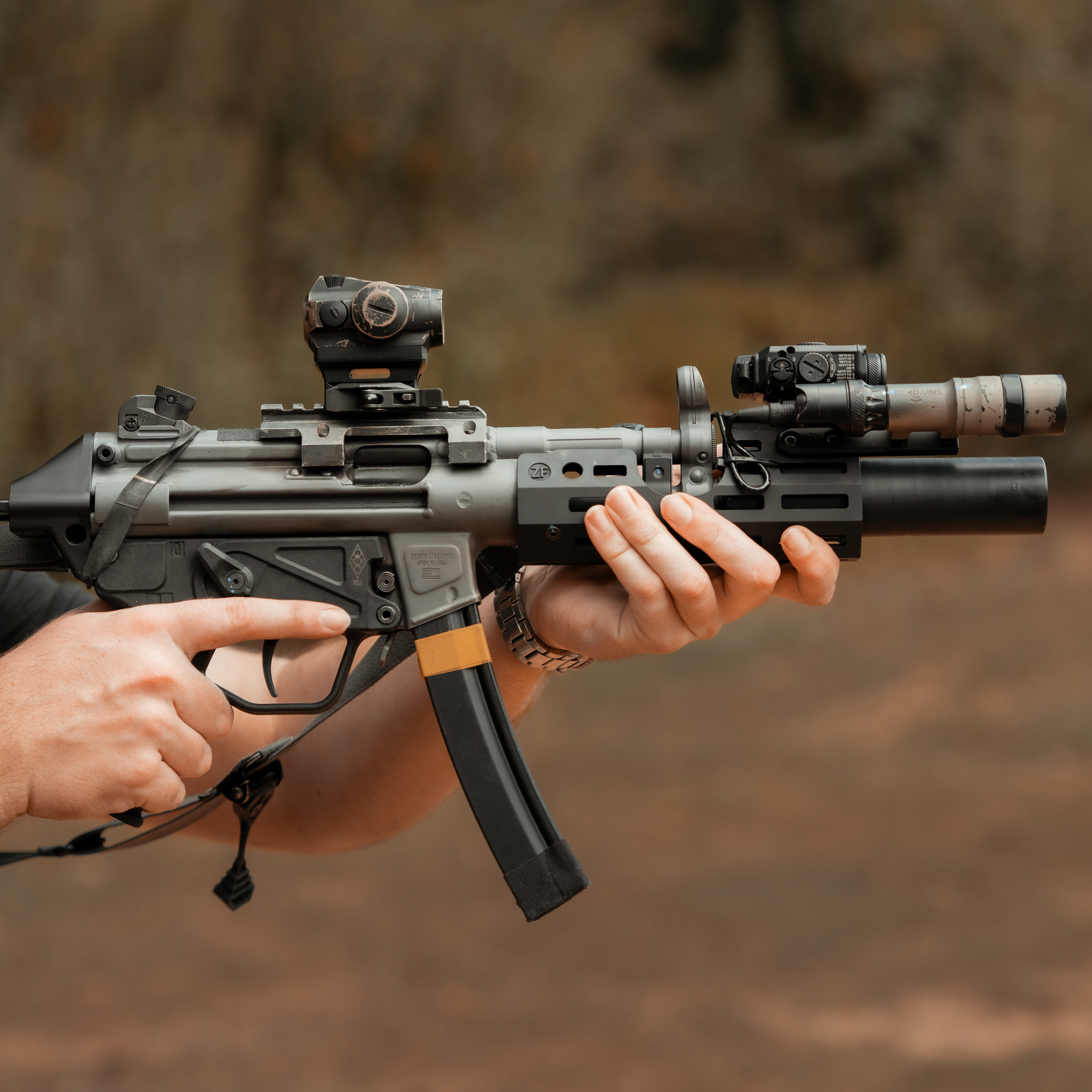 Zenith Firearms zf5-t extended handguard