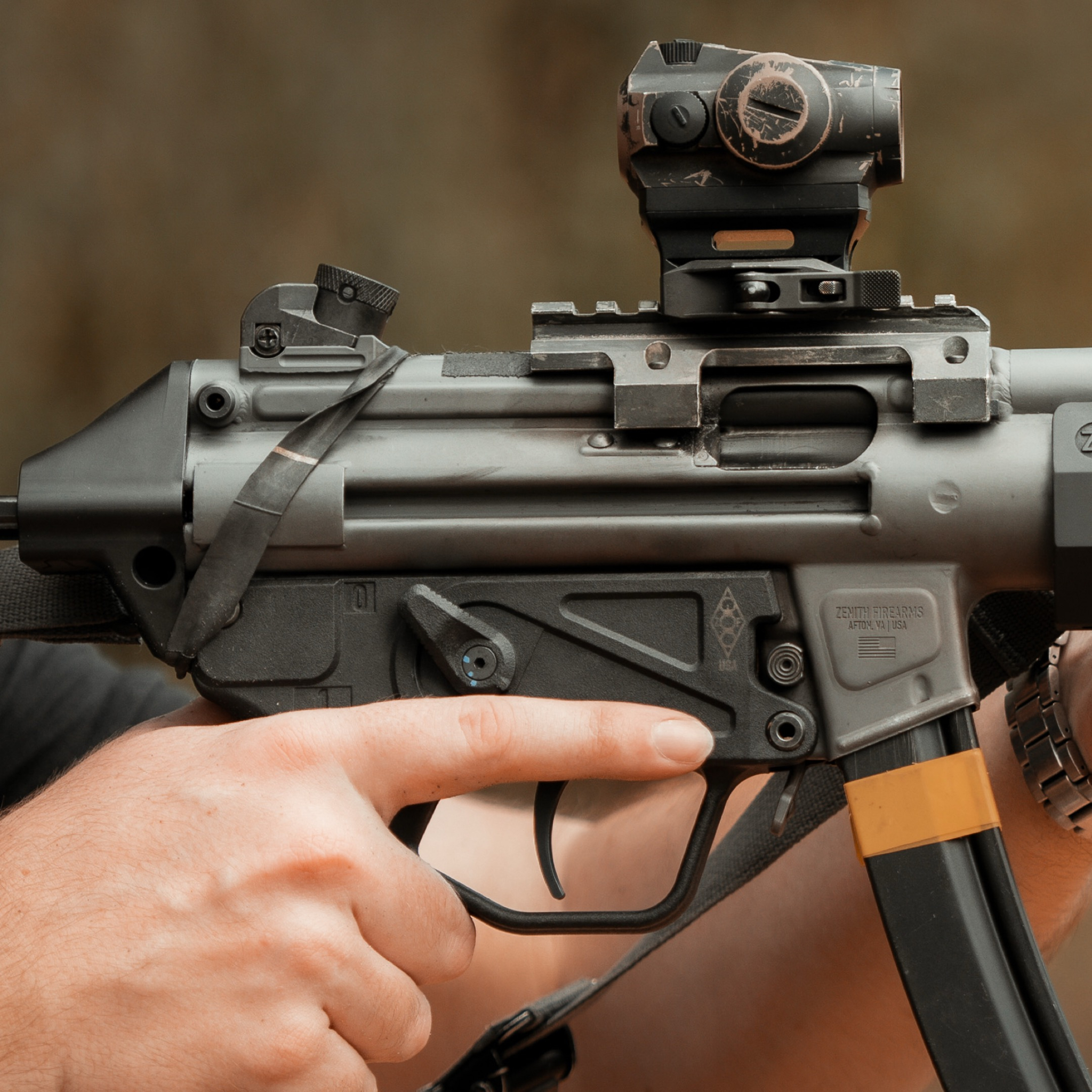 Zenith Firearms zf5-t extended handguard