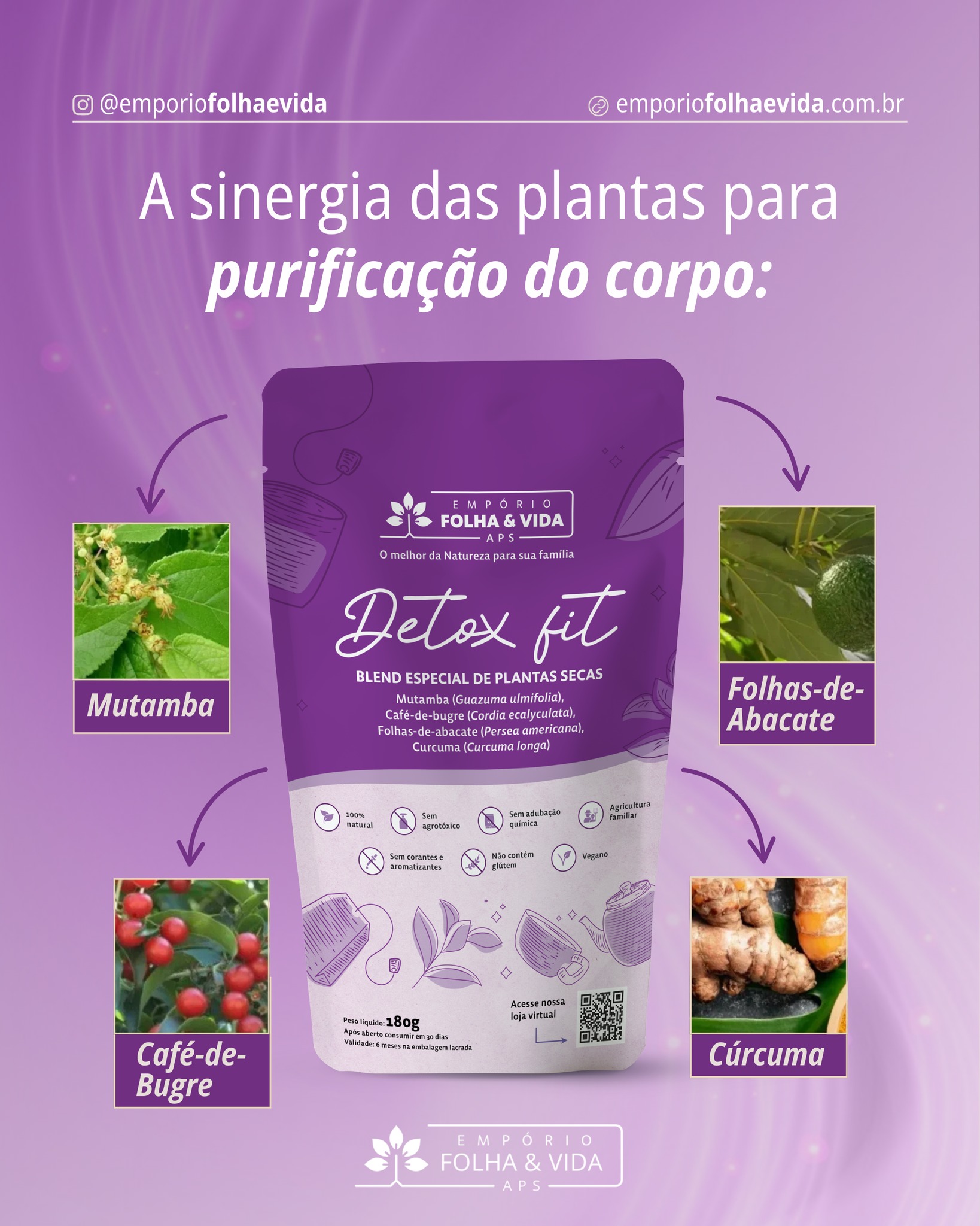 Empório folha e vida - Pense em uma planta que tem muitos nomes! Essa ...