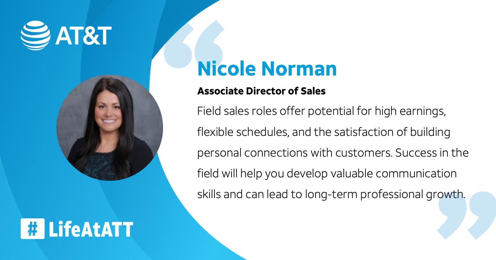 Life - When you start a Consumer Sales role at AT&T, you’re getting ...
