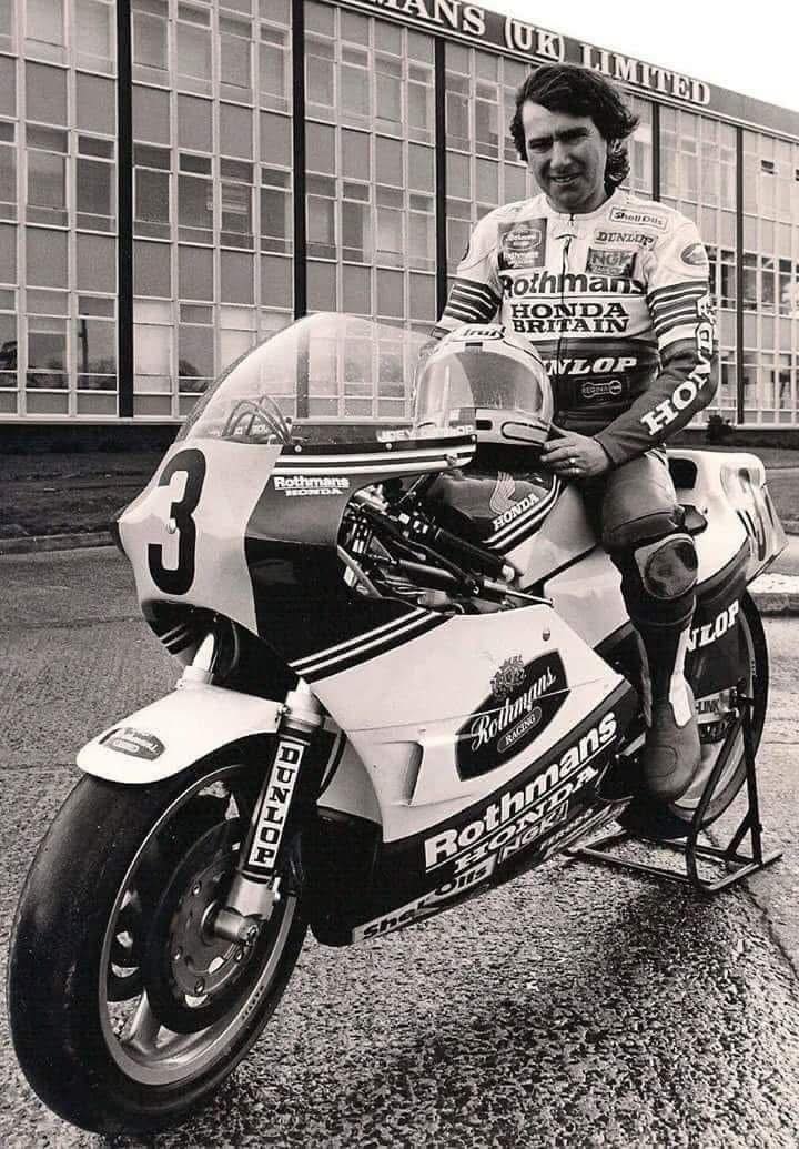 TT - Joey Dunlop and his Rothmans Honda. A winning combination… # ...