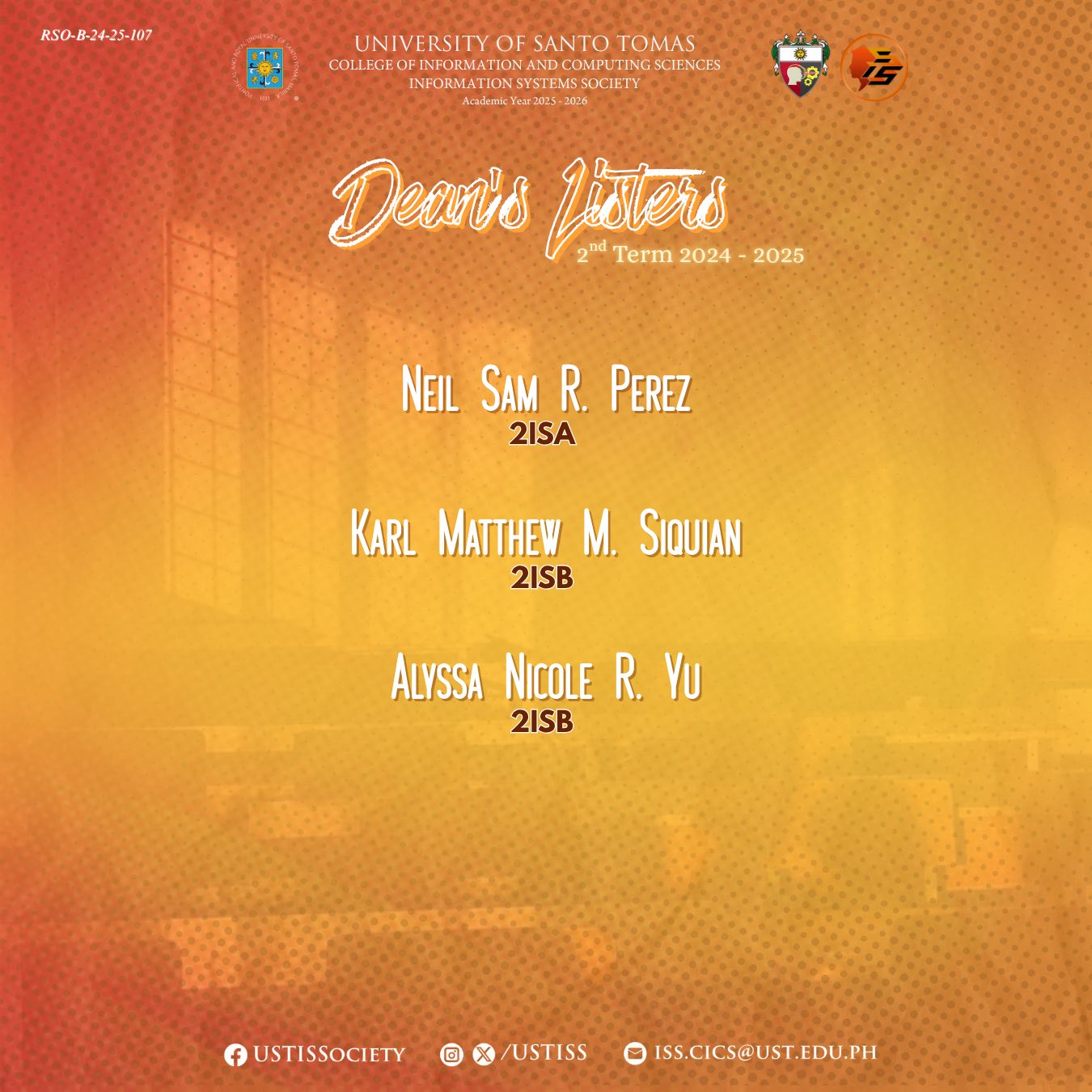 UST - Information... - UST - Information Systems Society