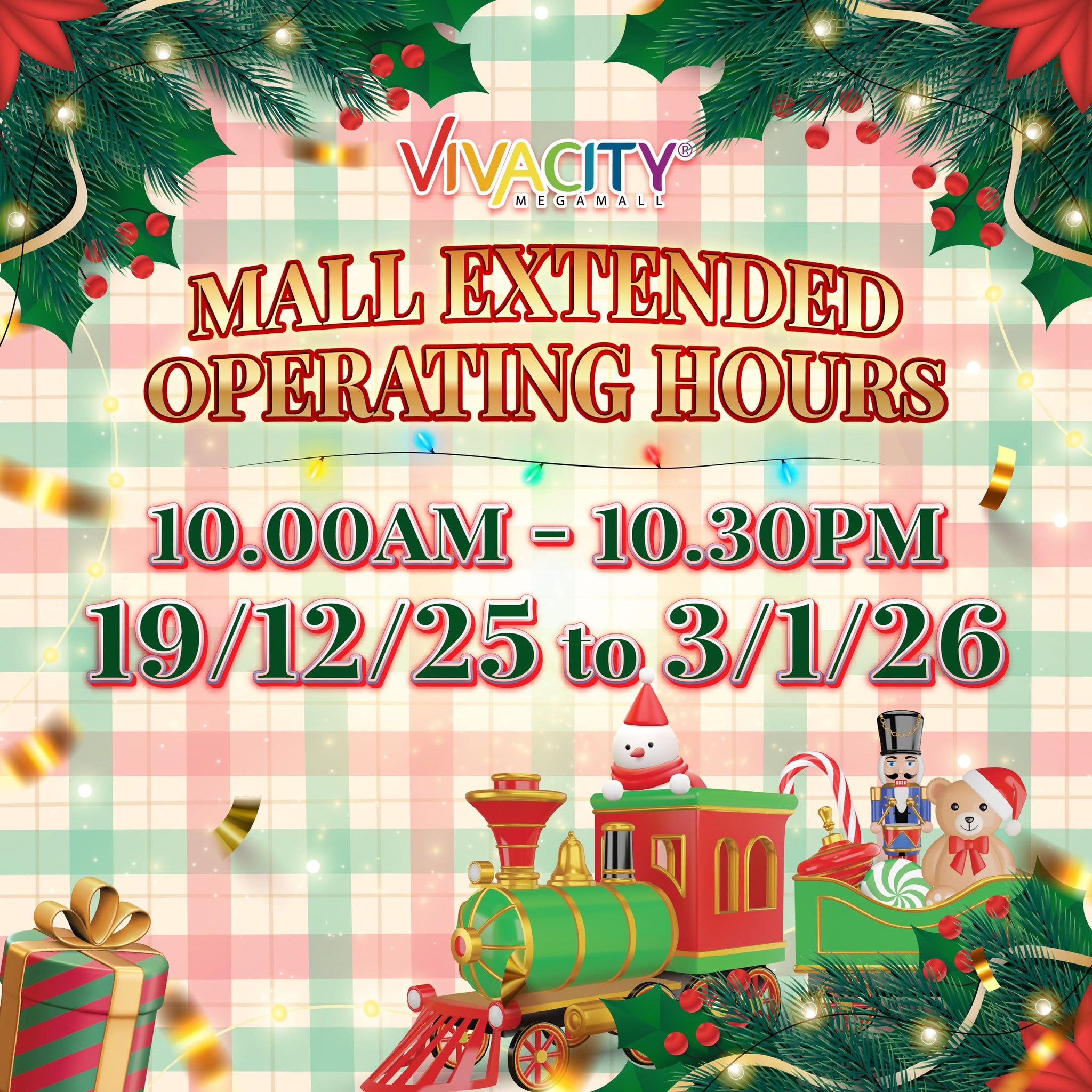 Vivacity - 🕒 Extended mall operations hours! Vivacity Megamall will ...