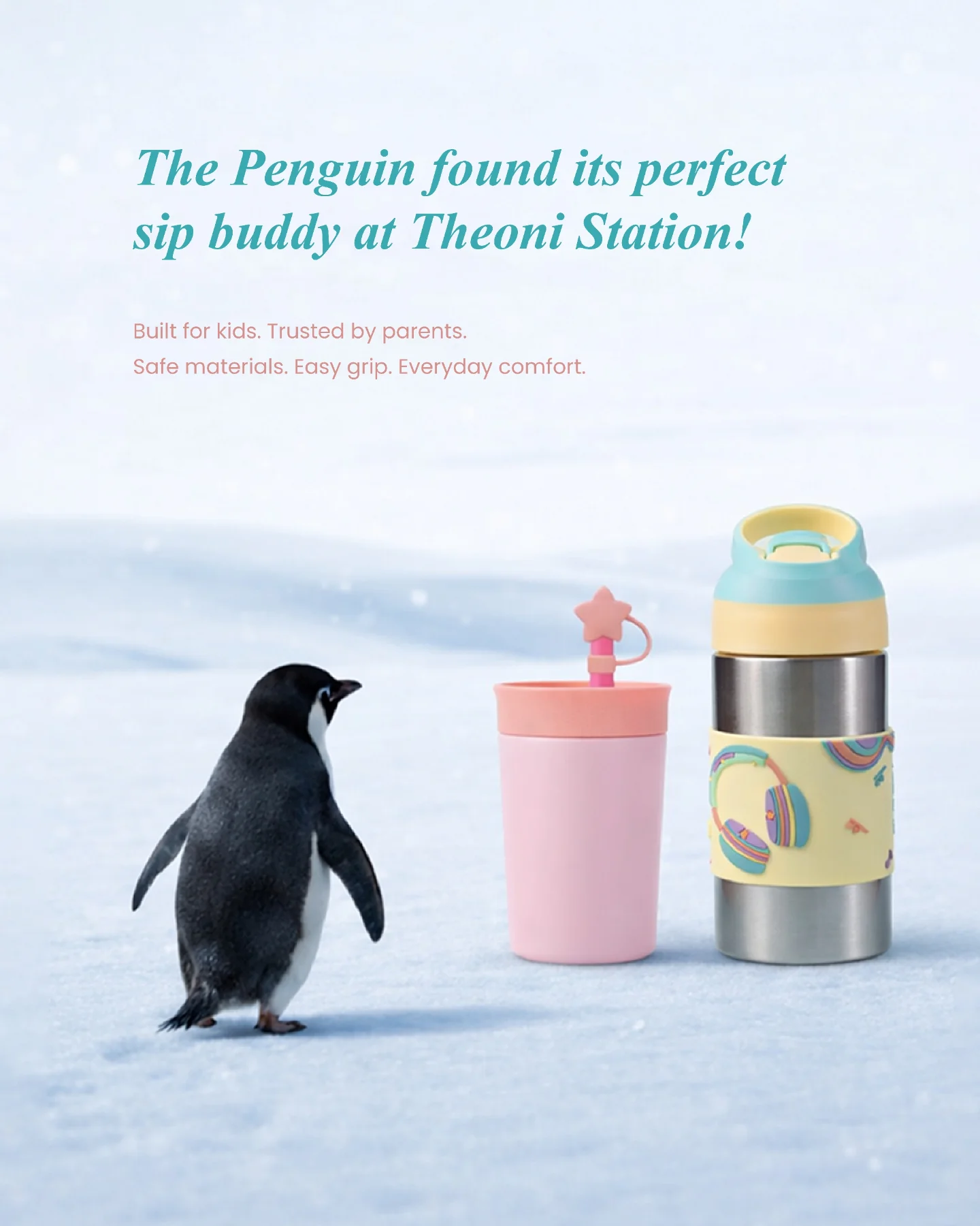 Theoni.in - The penguin has arrived to buy it's favourite hydration ...