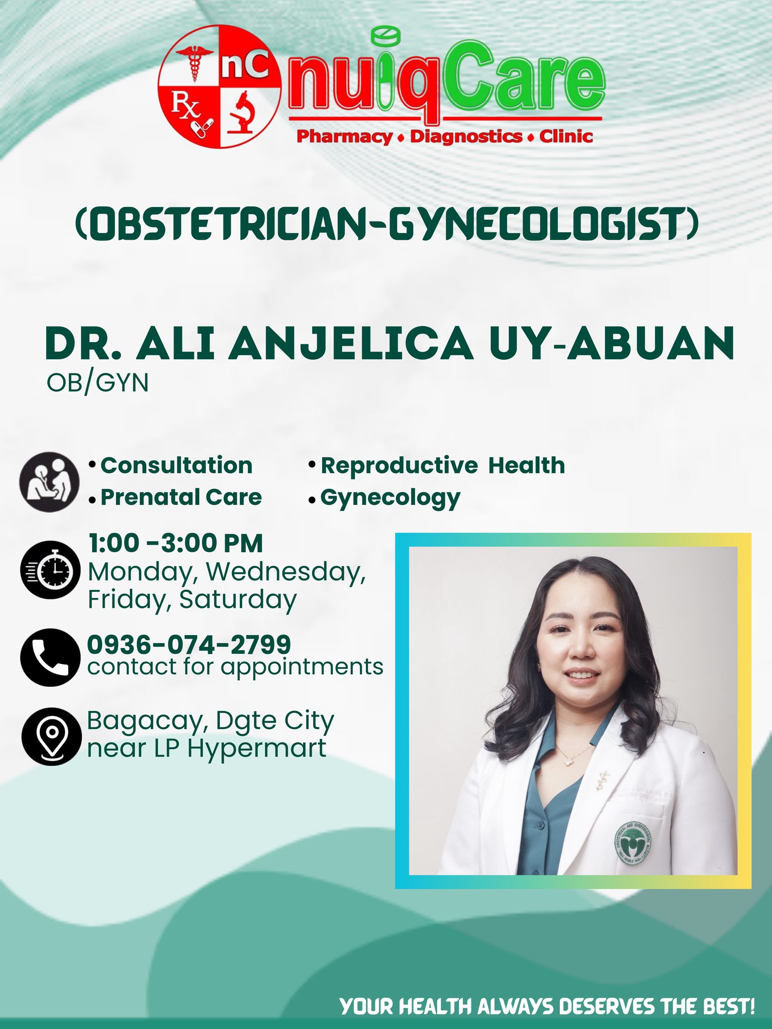 NuiqCare - 📣 We are thrilled to welcome our new OB-GYN... | Facebook