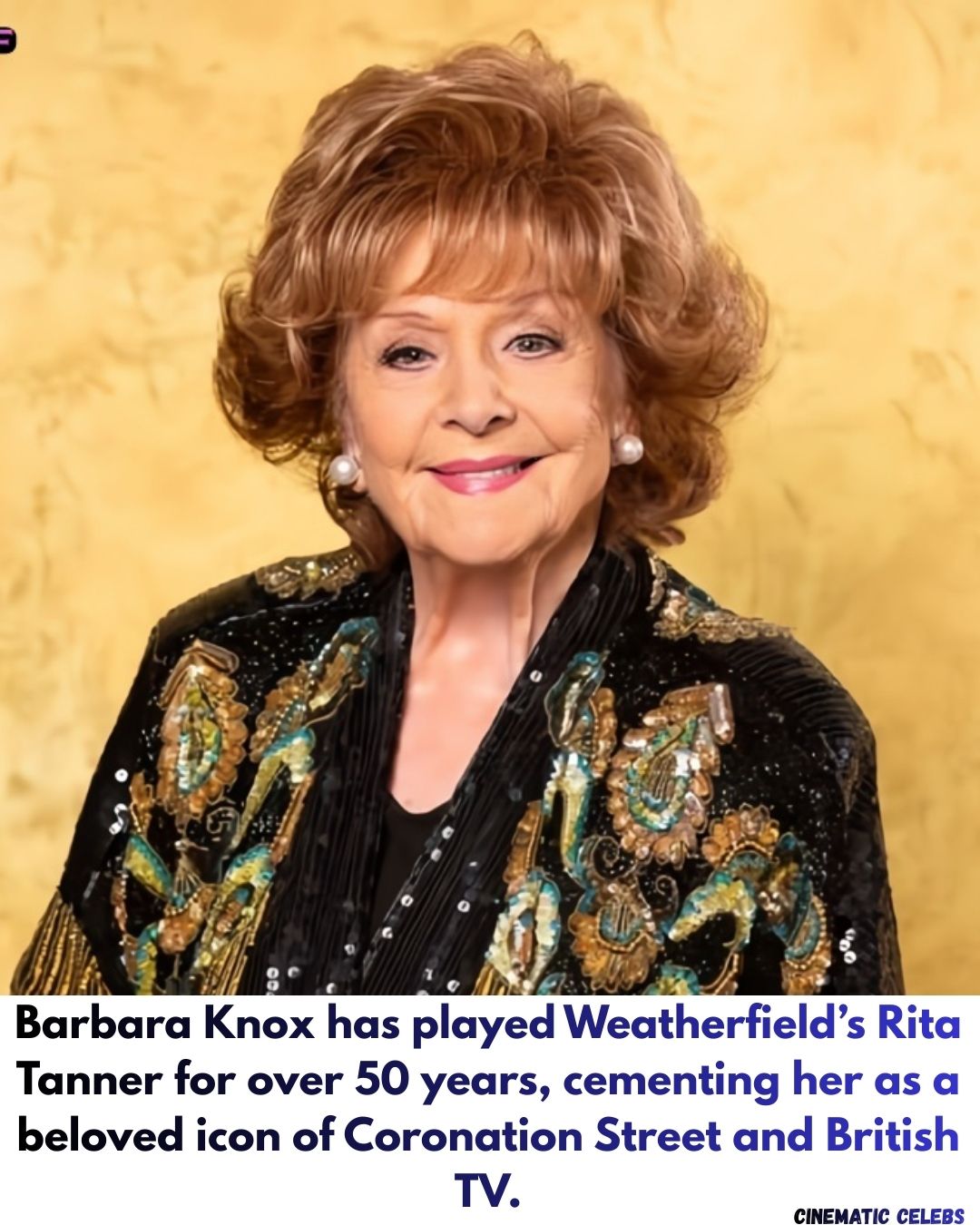 Cinematic - Weatherfield’s iconic Rita Tanner has been brought to life ...