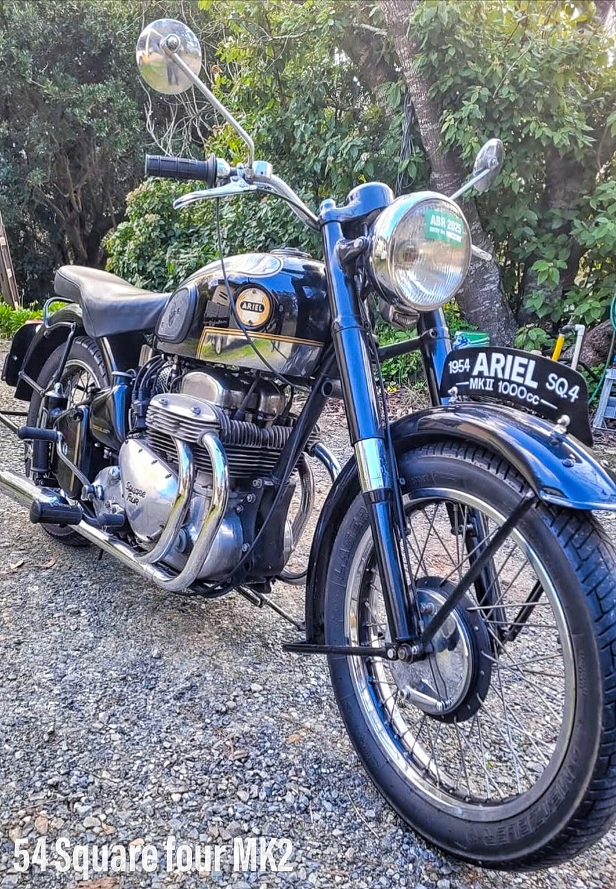 OLD - 1954 Ariel Square four MK 2 💙🇬🇧💙 The 1954 Ariel Square Four Mk II ...