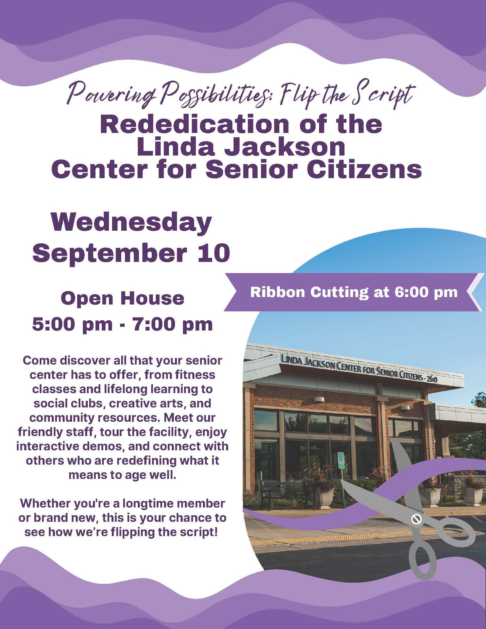 Sports - In celebration of National Senior Center Month, we're opening ...