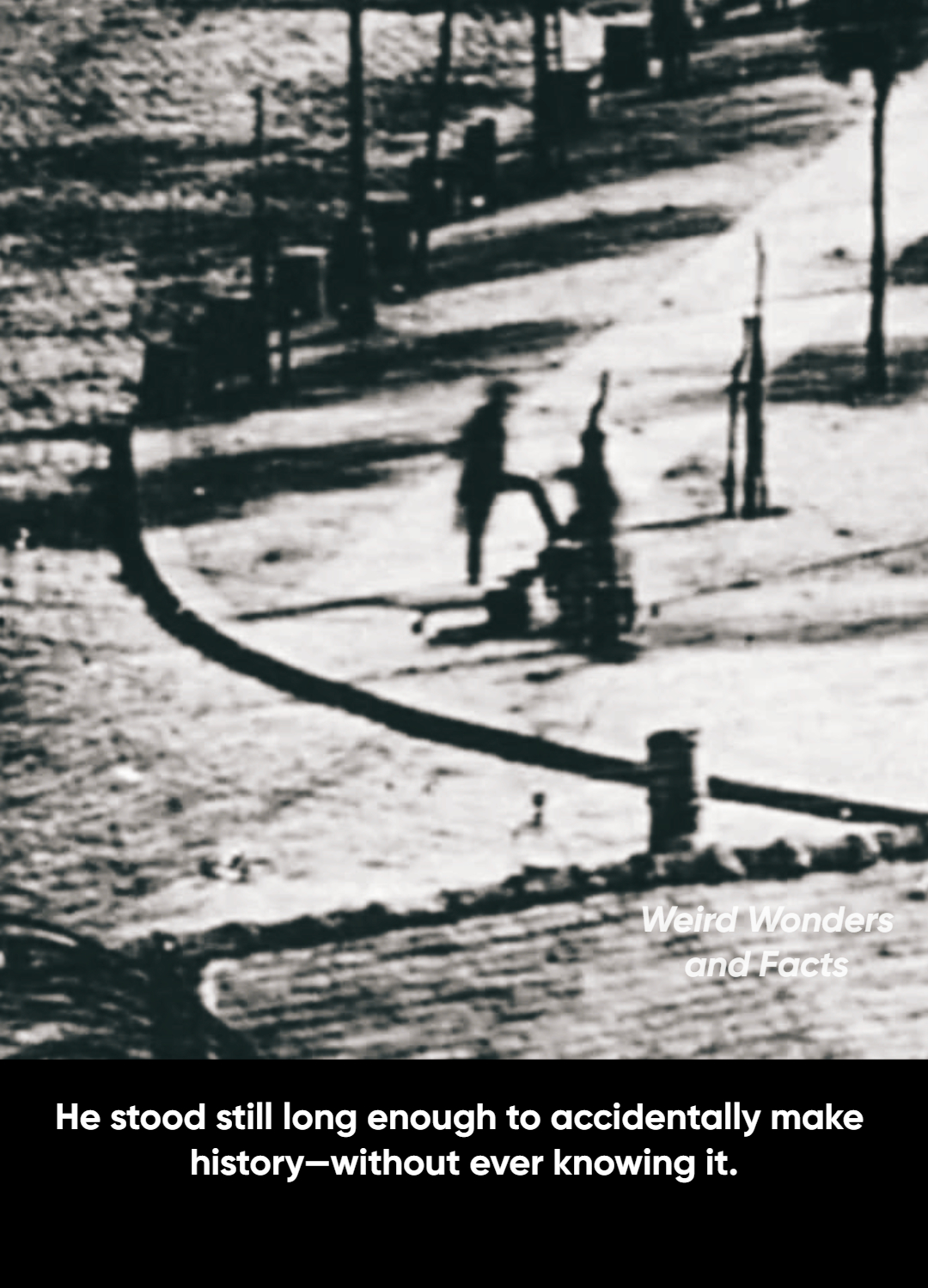 Weird - In 1838, French inventor Louis Daguerre set up his camera ...