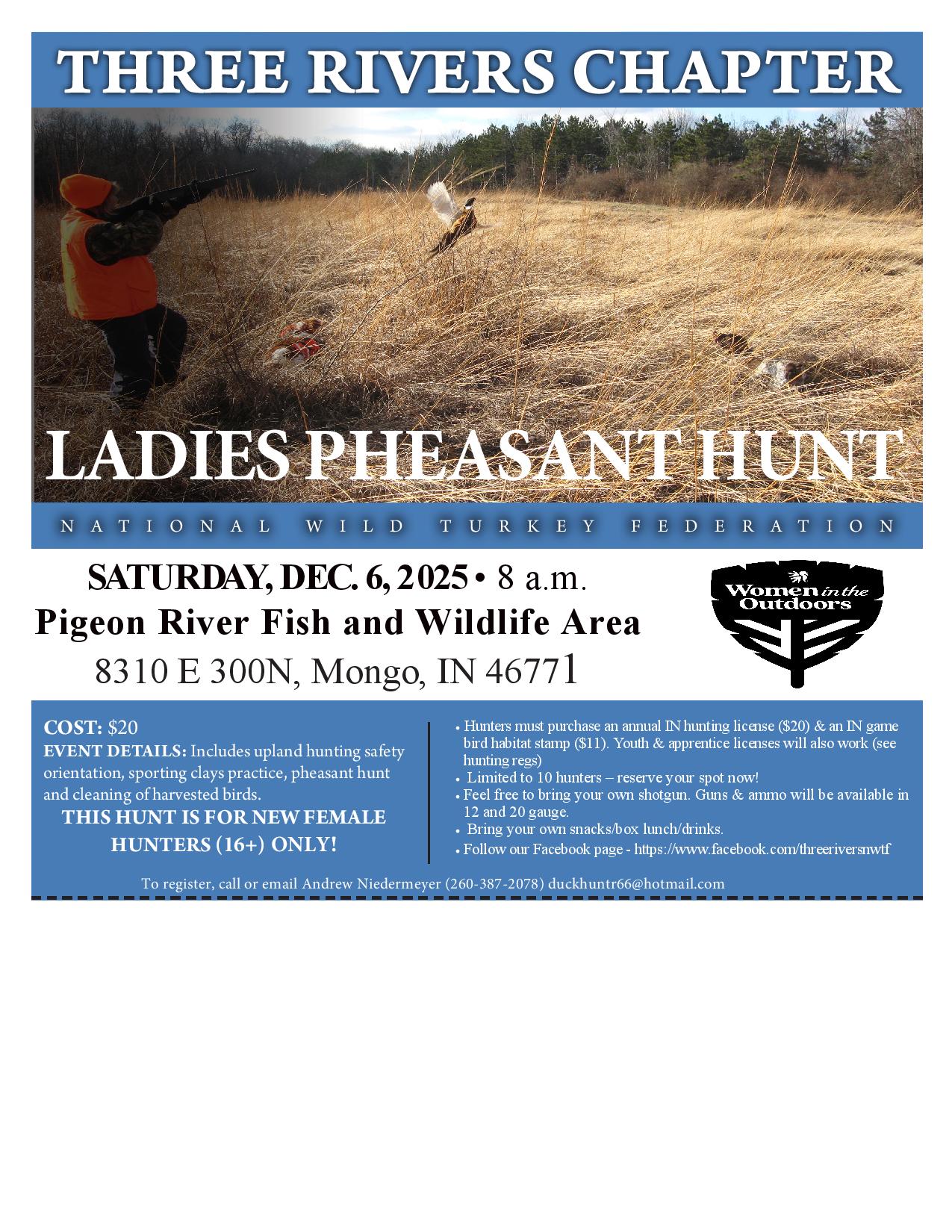 Women in the Outdoors-Three Rivers Chapter