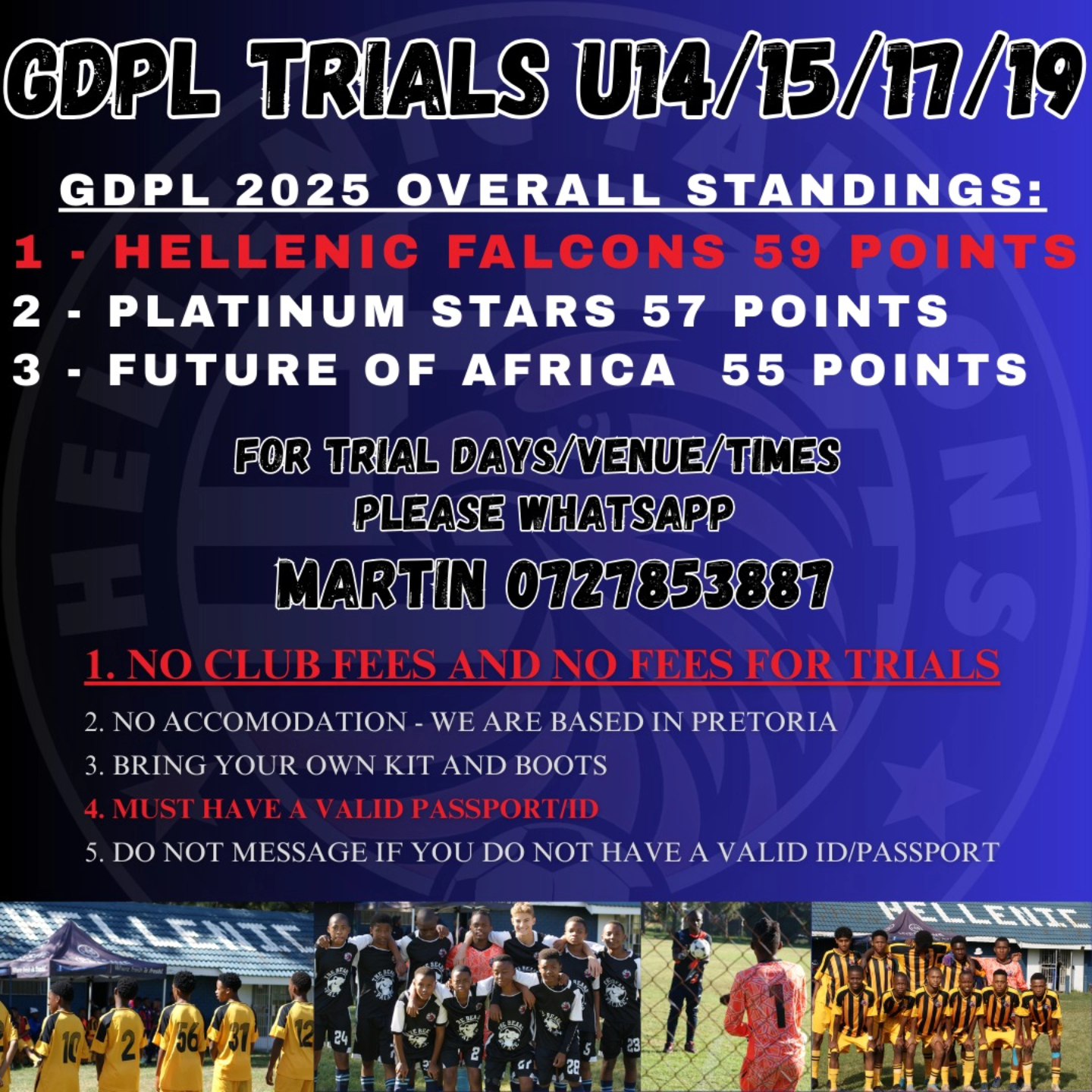 Hellenic F.C. of Pretoria | Pretoria