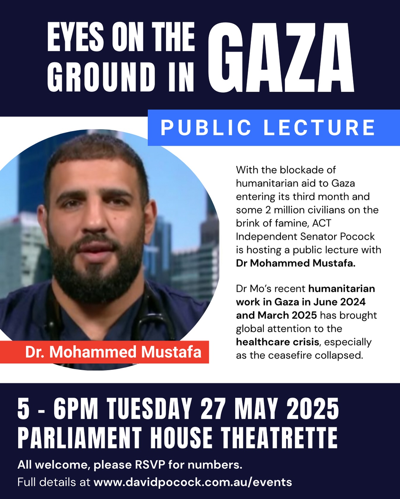 David Pocock - great... - Palestine Action Group Canberra | Facebook