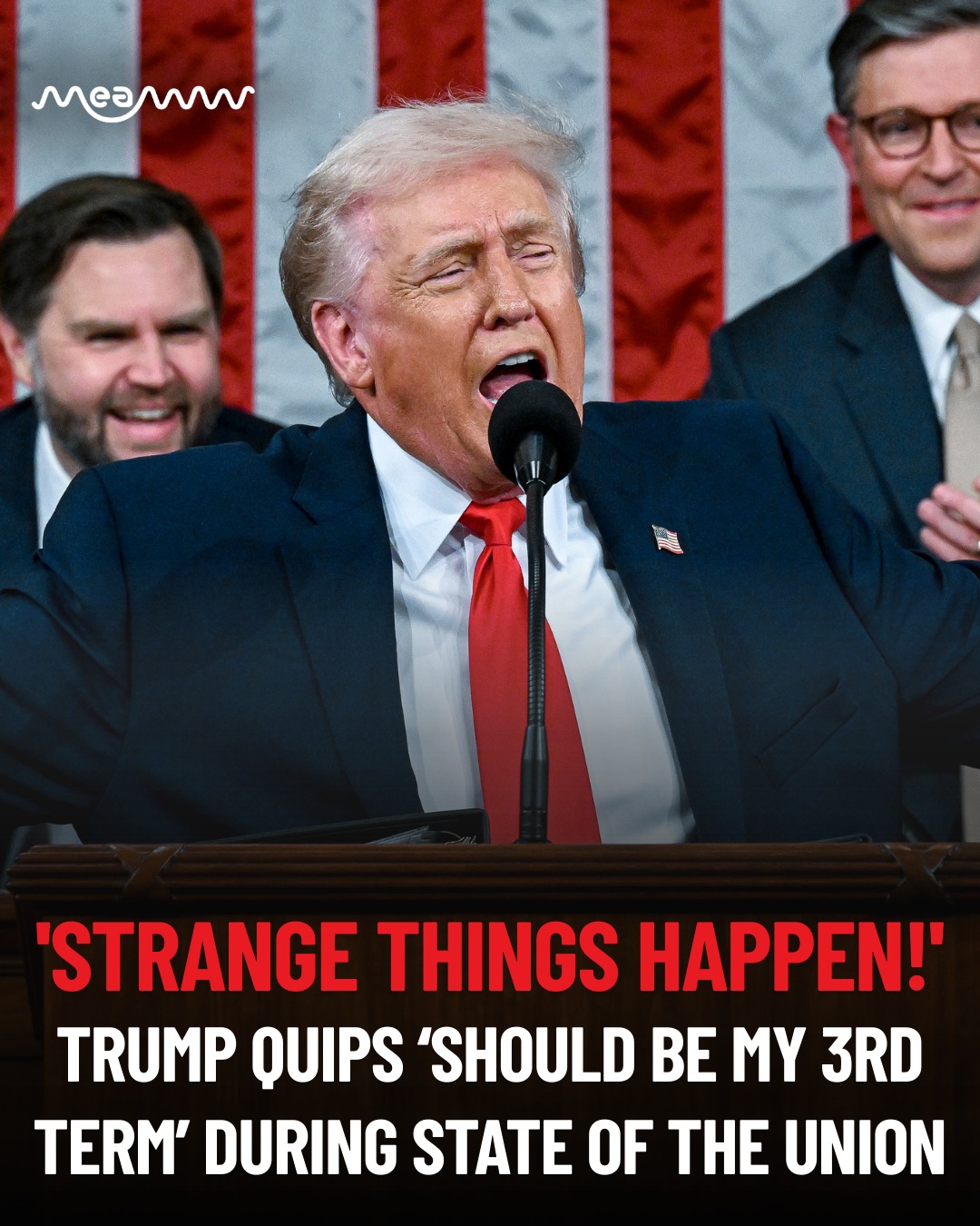 MEAWW - President Donald Trump once again referred to the... | Facebook