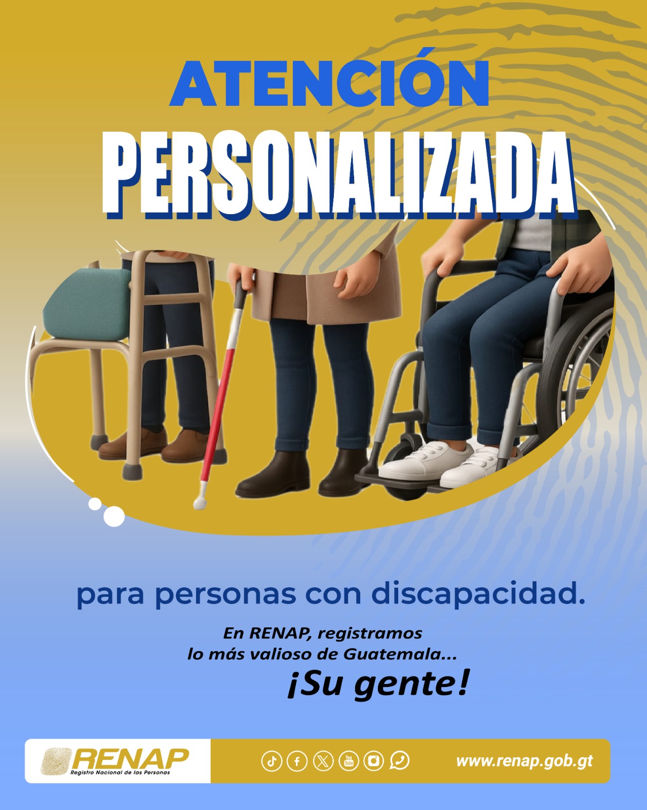 Registro - El RENAP ofrece atención personalizada para garantizar un ...