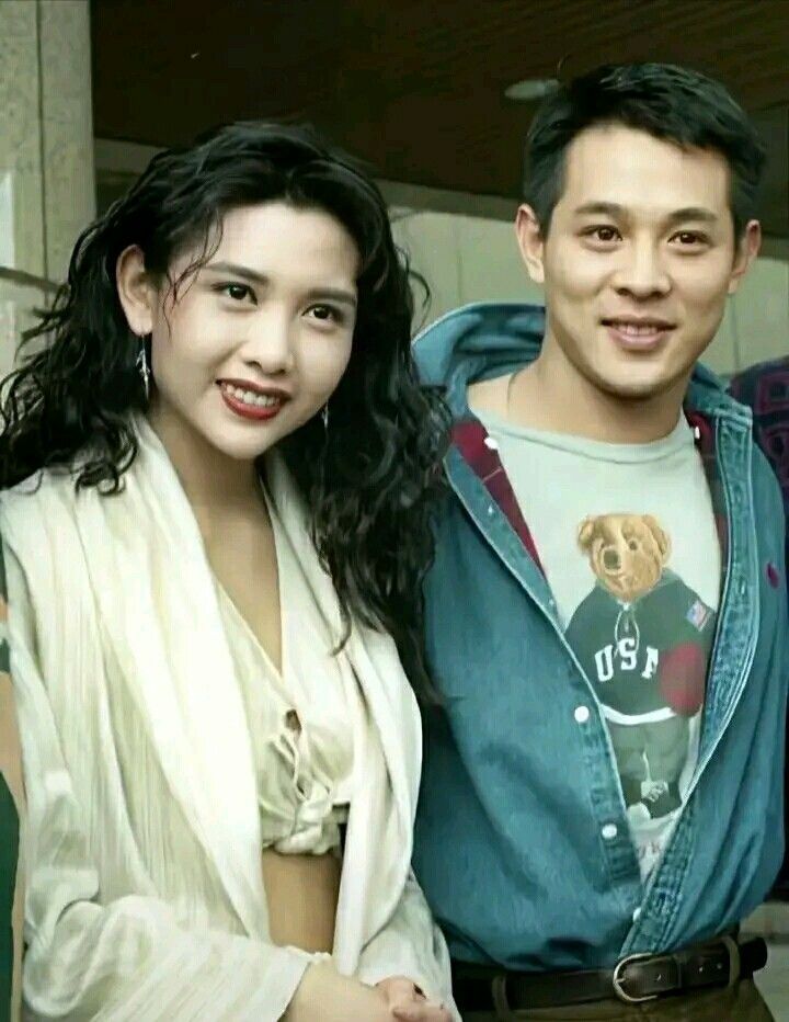 KARATE - The image features Hong Kong actors Jet Li and Chingmy Yau ...