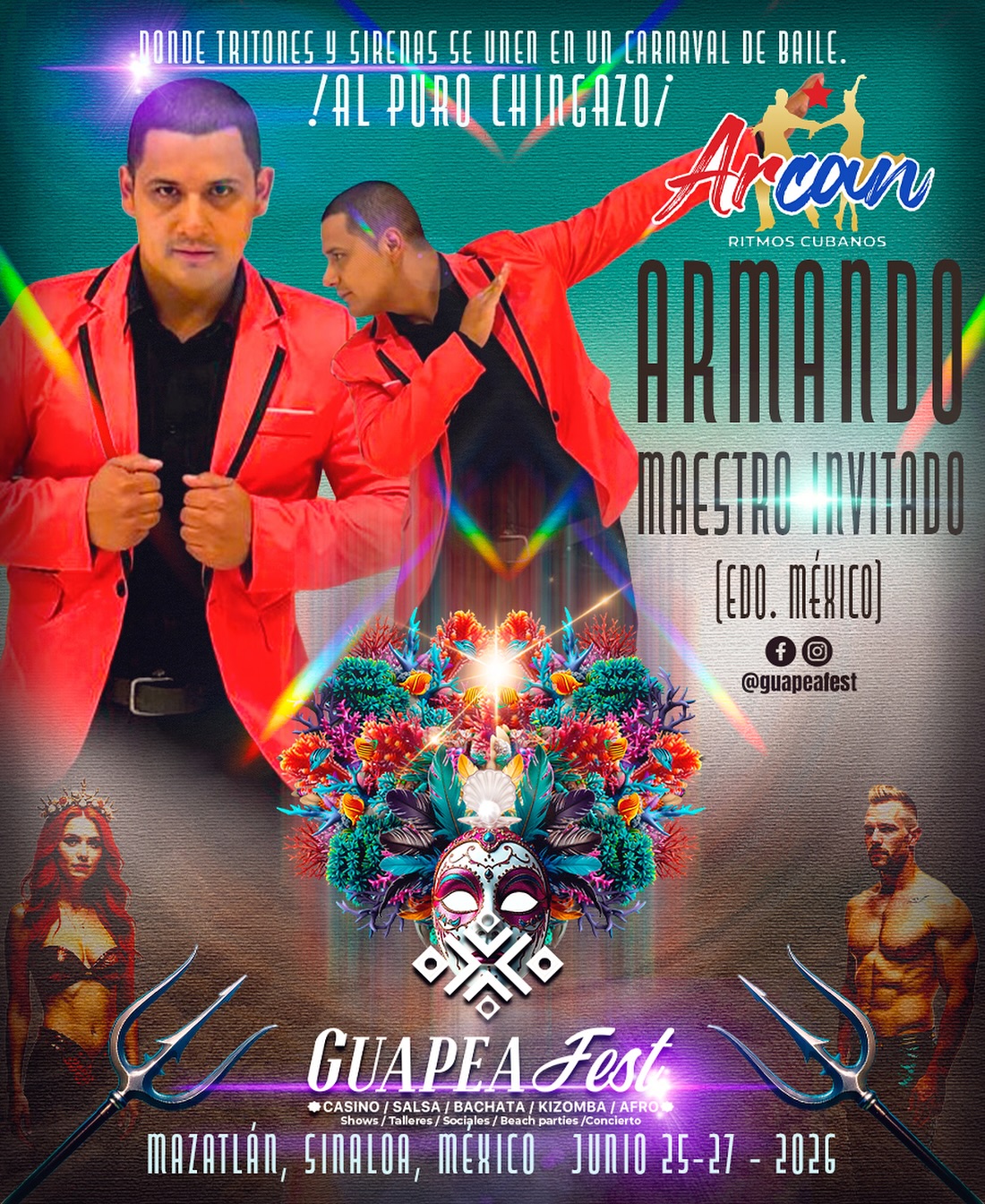 Guapeafest - 🌊🔥 ¡Armando se une al carnaval de Guapea Fest 2026! 🔥🌊 ...