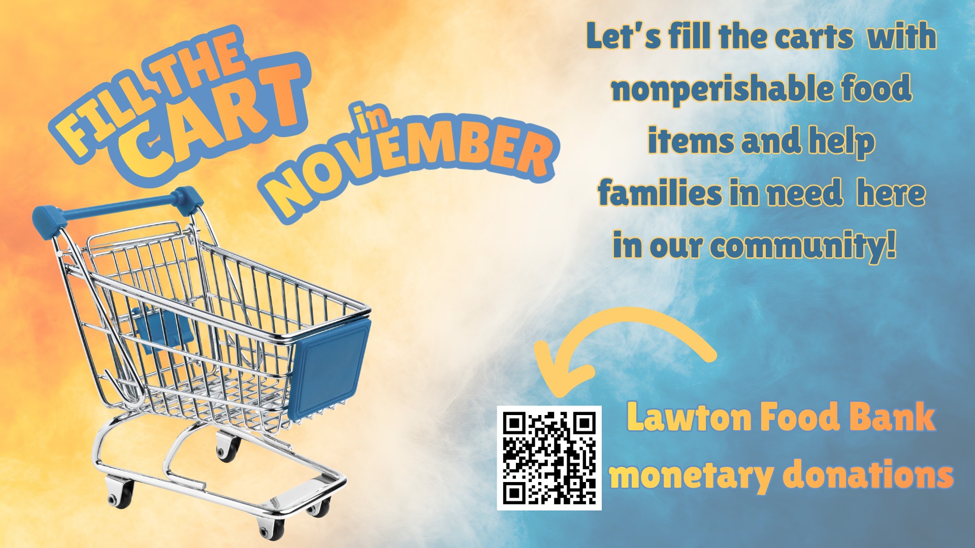 🍁🥫 Let’s Fill the Cart & Fill... - Dayspring Community Church | Facebook