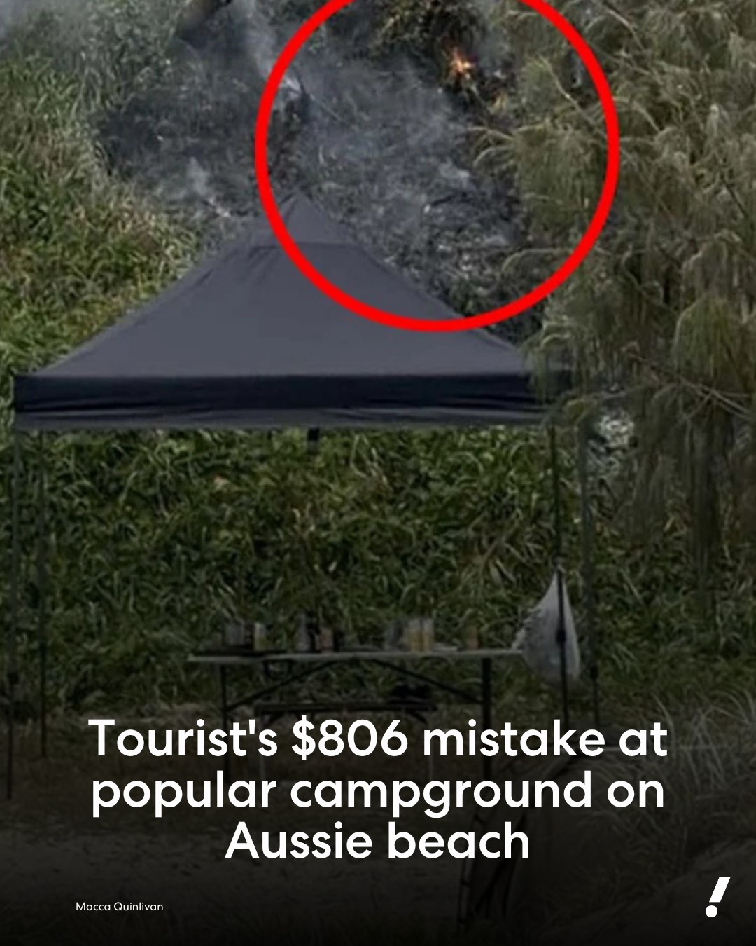 Yahoo - A group of campers left something behind that had a devastating ...