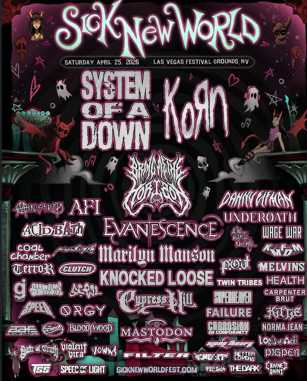 Summa Inferno - 🤘 ¡Sick New World 2026 se expande a dos... | Facebook