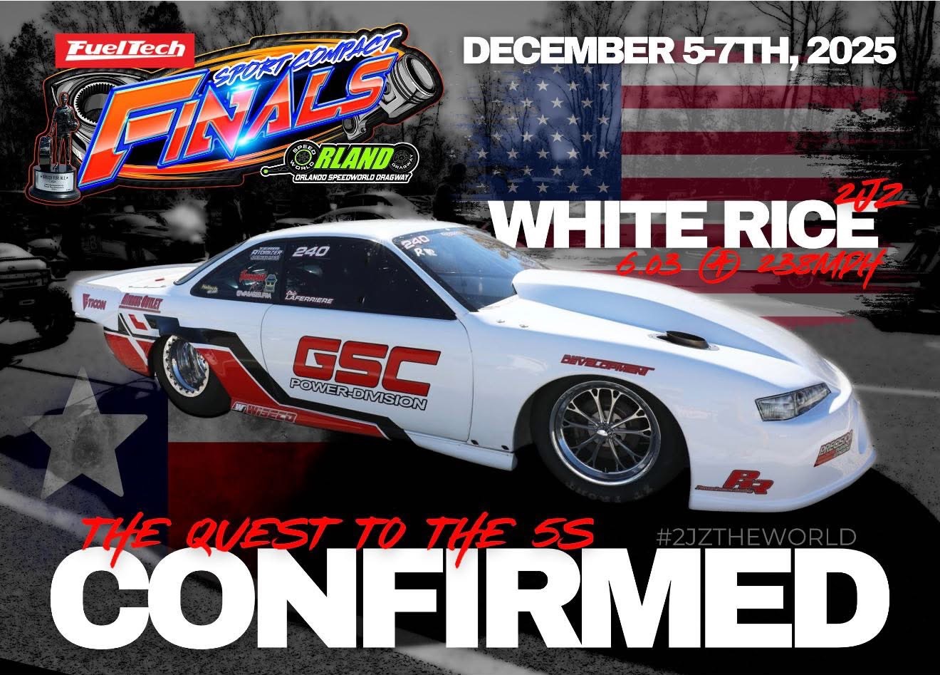 NYCE1s.com - White Rice is officially locked in for the Sport Compact ...