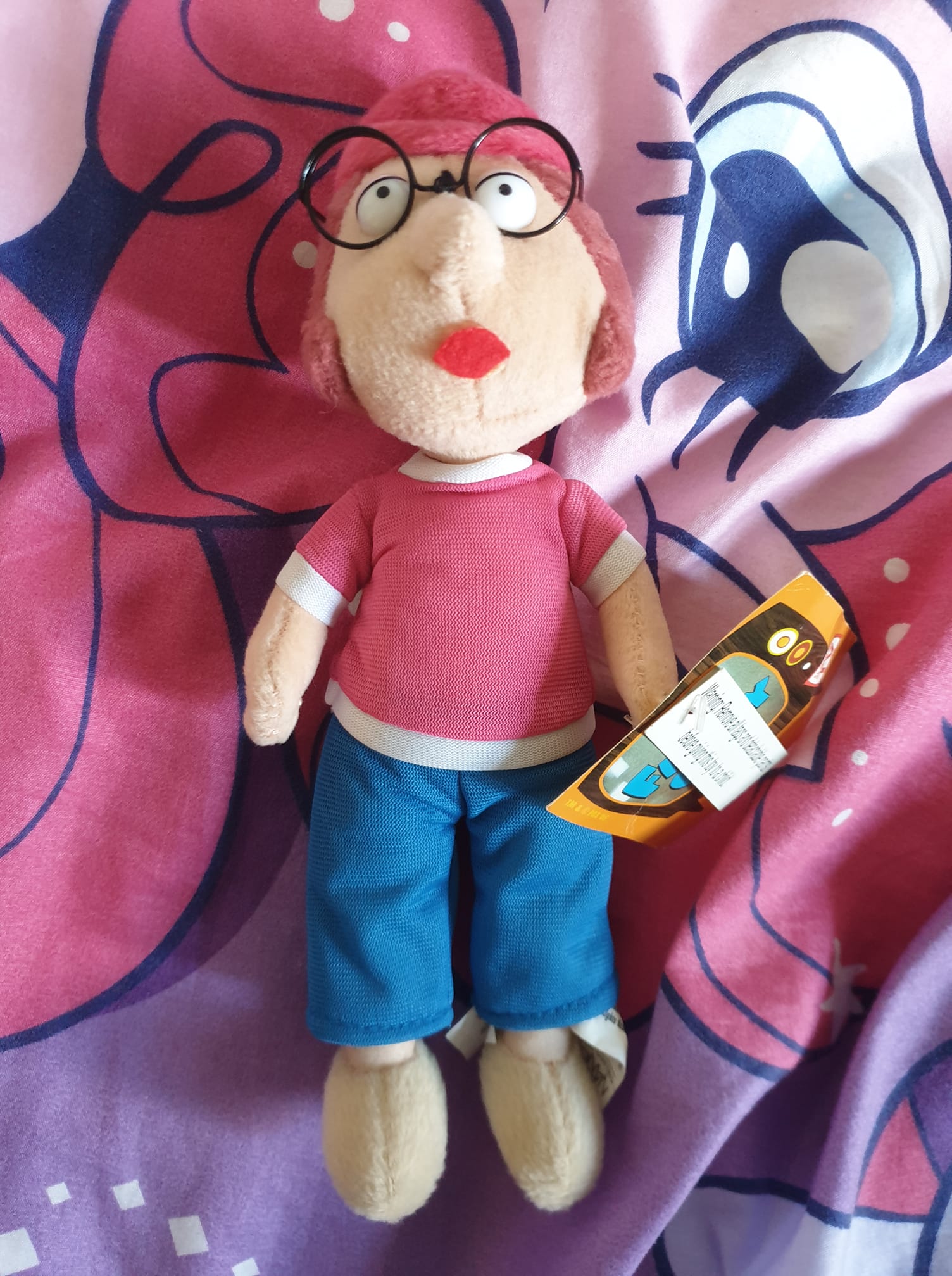 Glenn is finally reunited with his Megamind plushy after it was 