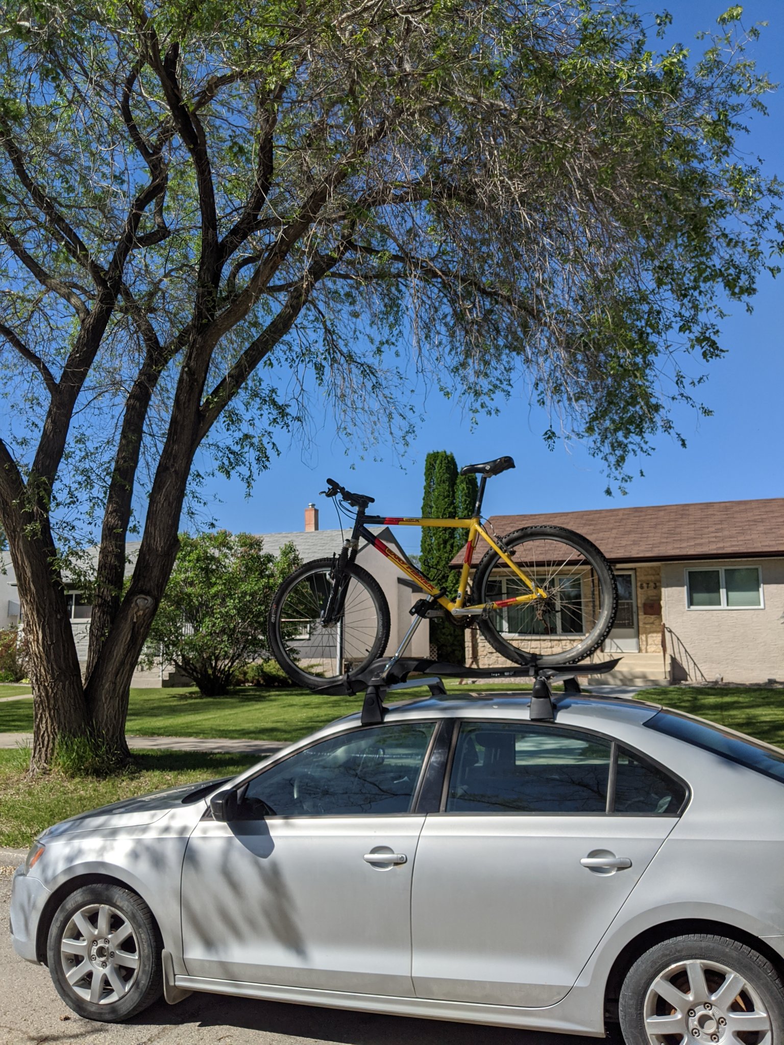 VW Jetta & Golf Roof Rack and Bike Carrier - Car Exterior Parts - North ...