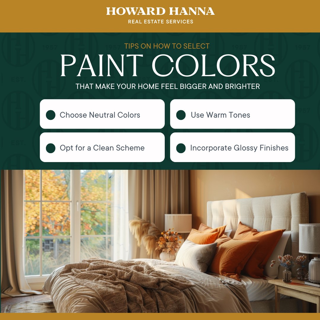 Howard - Did you know the right paint colors can make your home feel ...