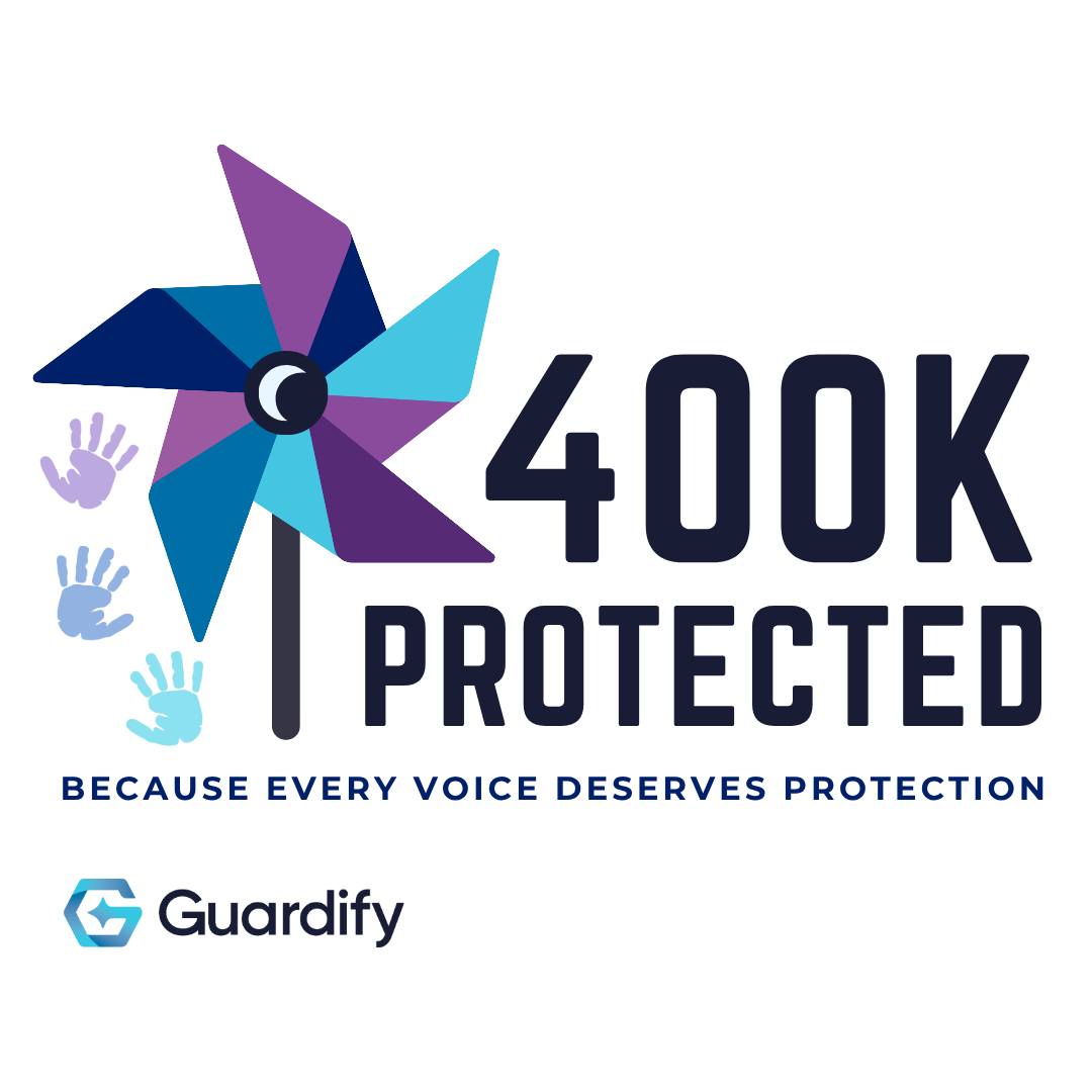 Guardify - Two weeks ago, we reached a milestone: 400,000... | Facebook