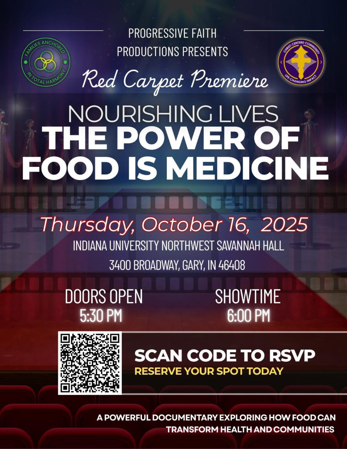 🎬 You’re Invited! 🎬 Join us for the... - Edgewater Health | Facebook