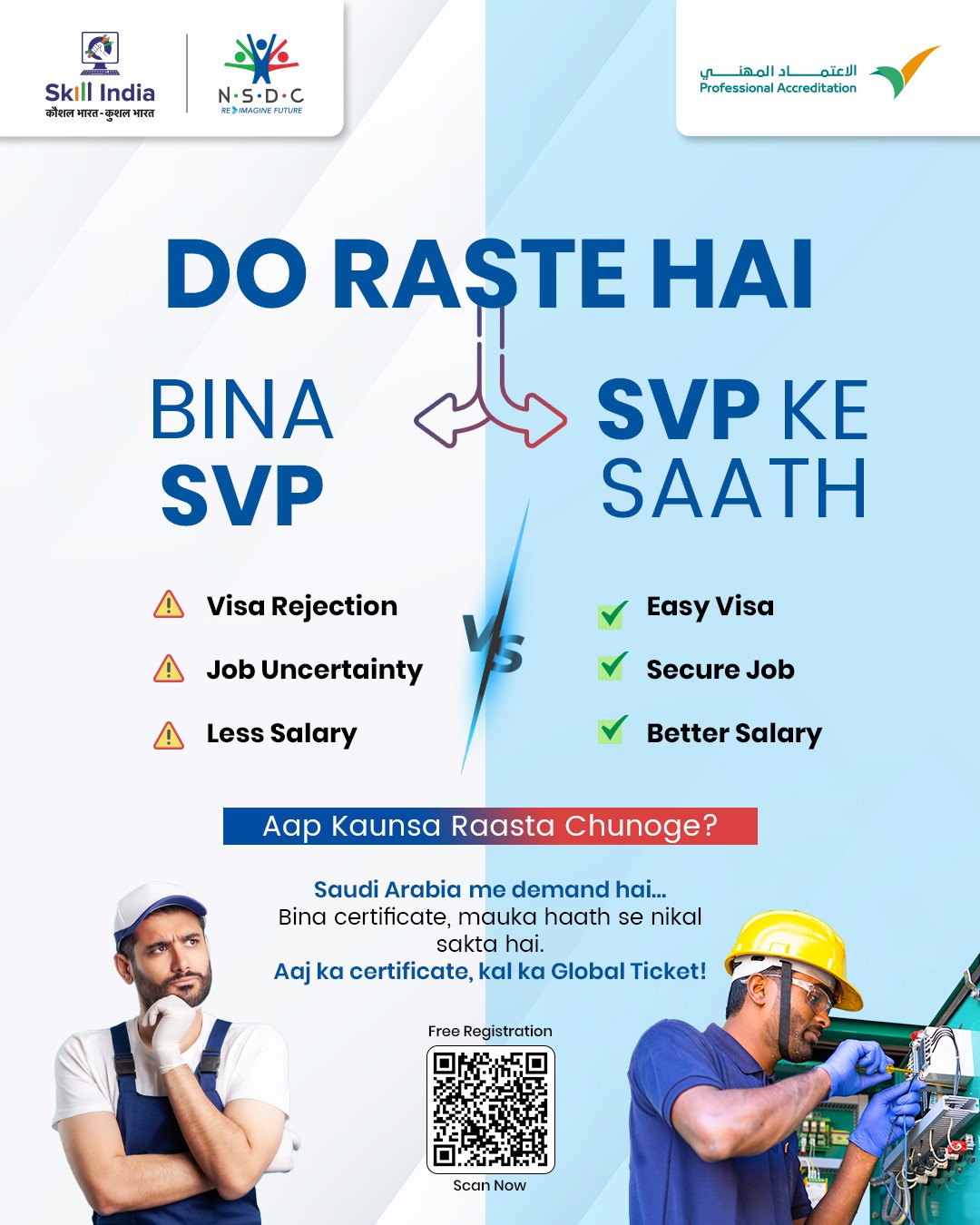 NSDC - Skill Verification Program (SVP) certificate ke saath aapko ...