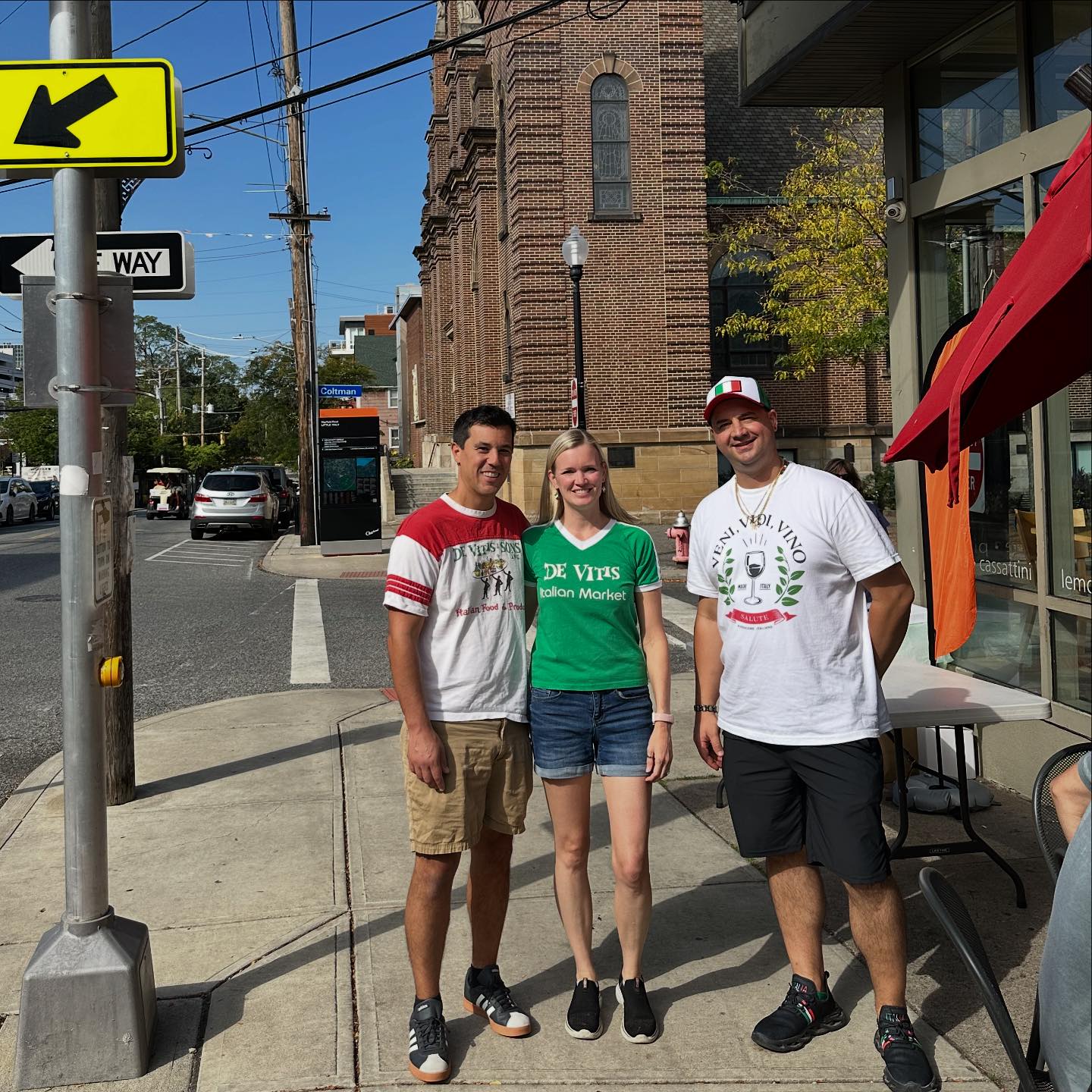 DeVitis - We are enjoying this beautiful day in Little Italy for their ...