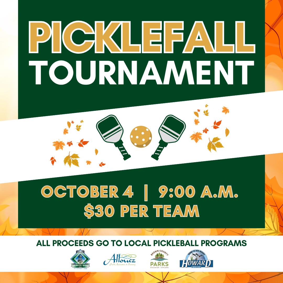 Green - 🍁🍂PickleFall Tournament🍂🍁 Get ready to serve up some fun this ...