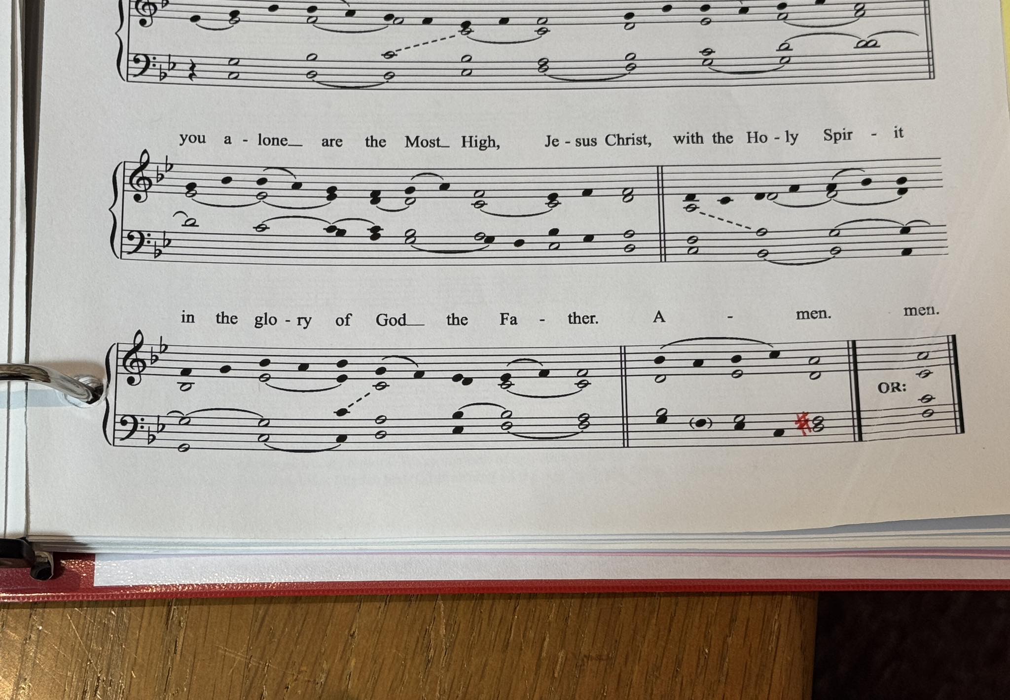 Corpus - In the Saint Ralph Sherwin GLORIA, such a gorgeous bassline ...