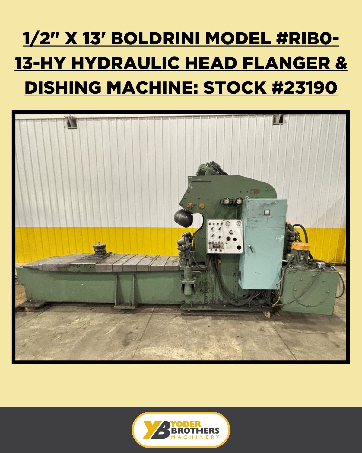 Yoder Brothers Machinery added... - Yoder Brothers Machinery