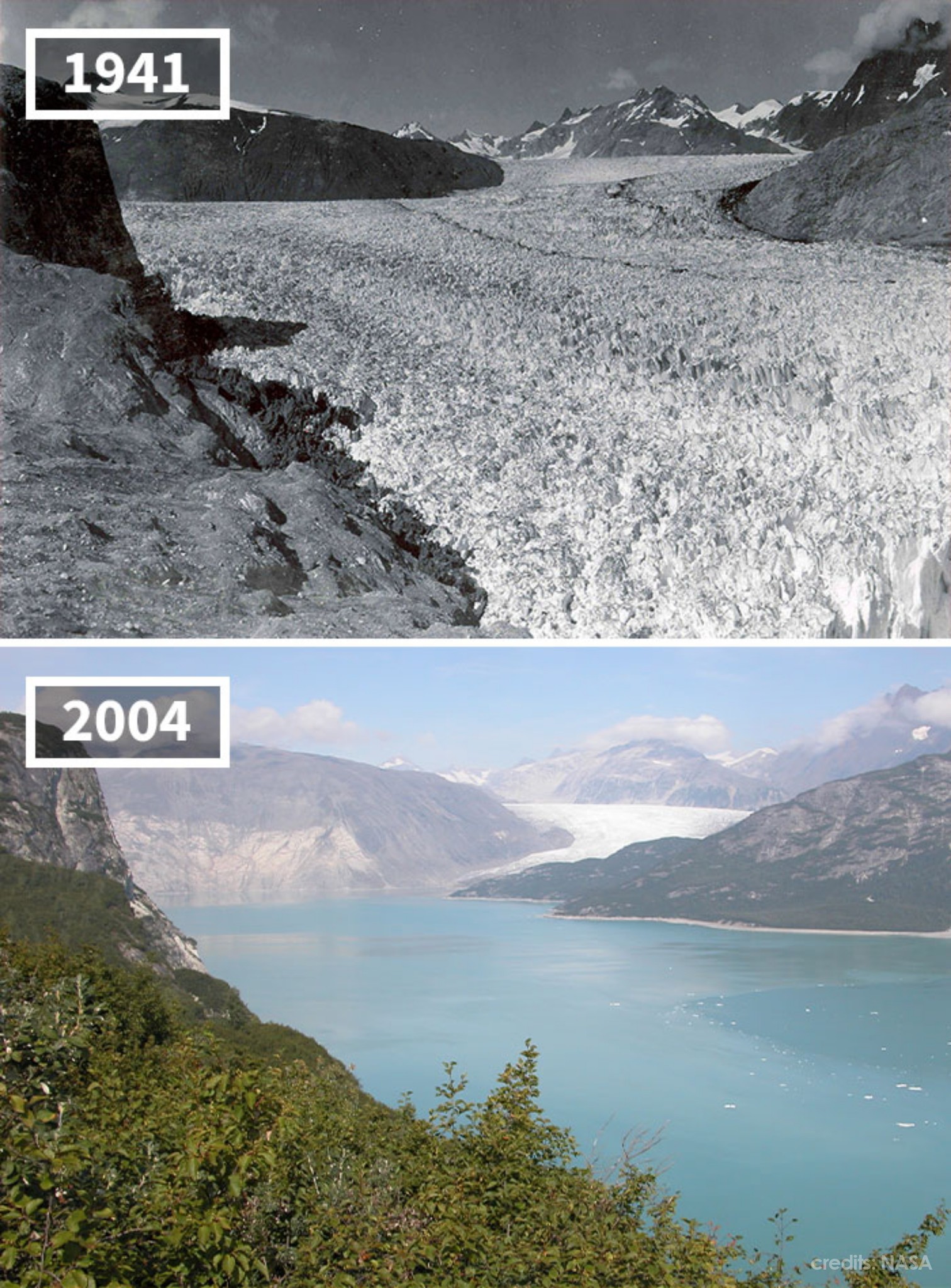 Bored - 20 images from NASA that show how real climate change really is ...