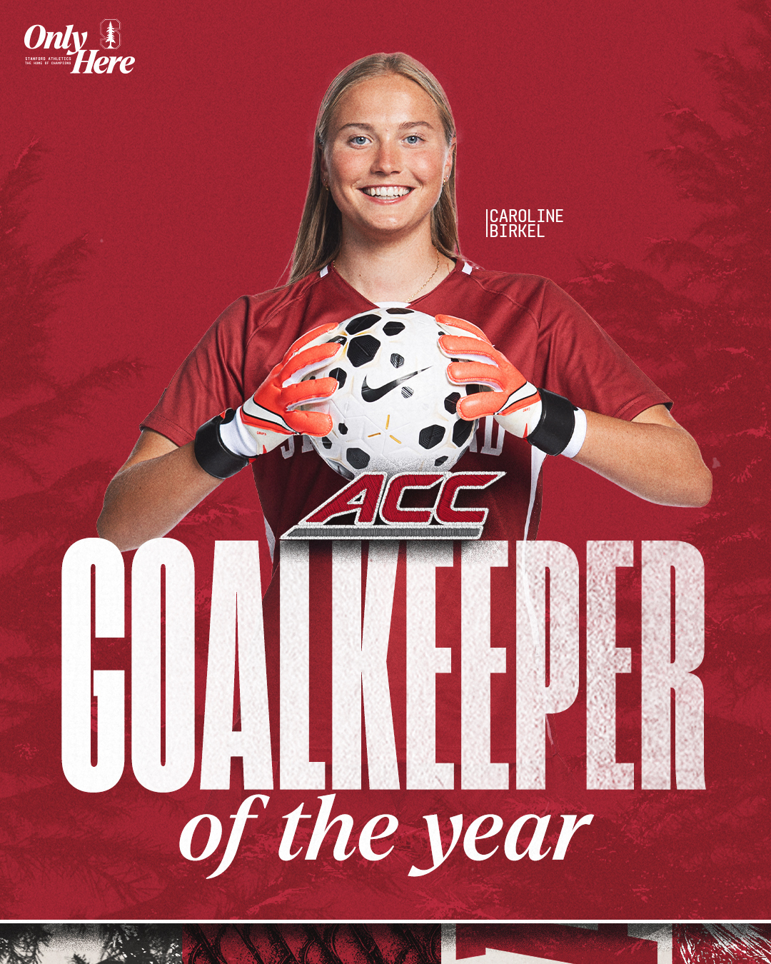 Stanford - Top Goalkeeper as a Freshman 🧤 Caroline Birkel earns ...
