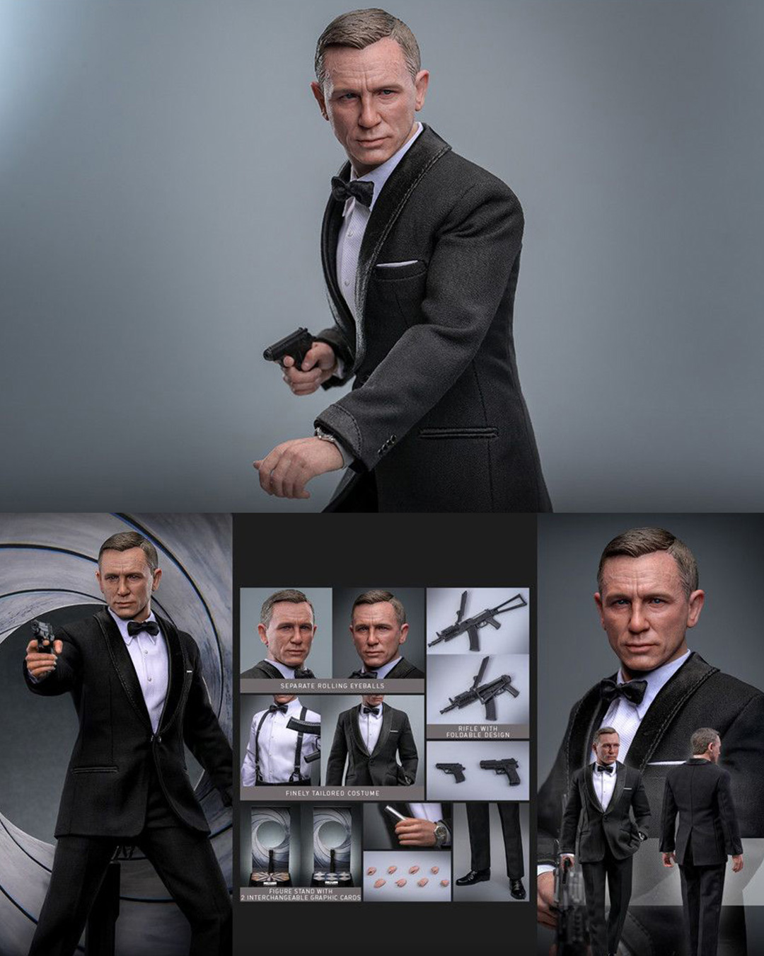 BE@RBRICK x James Bond. The YOU ONLY LIVE TWICE 100% & 400% Figure