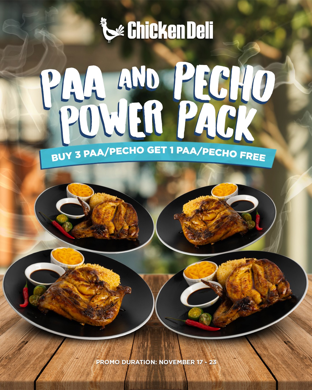 Chicken - PAA AND PECHO POWER PACK is ON! 🎉🍗 Get your Chicken Deli fix ...