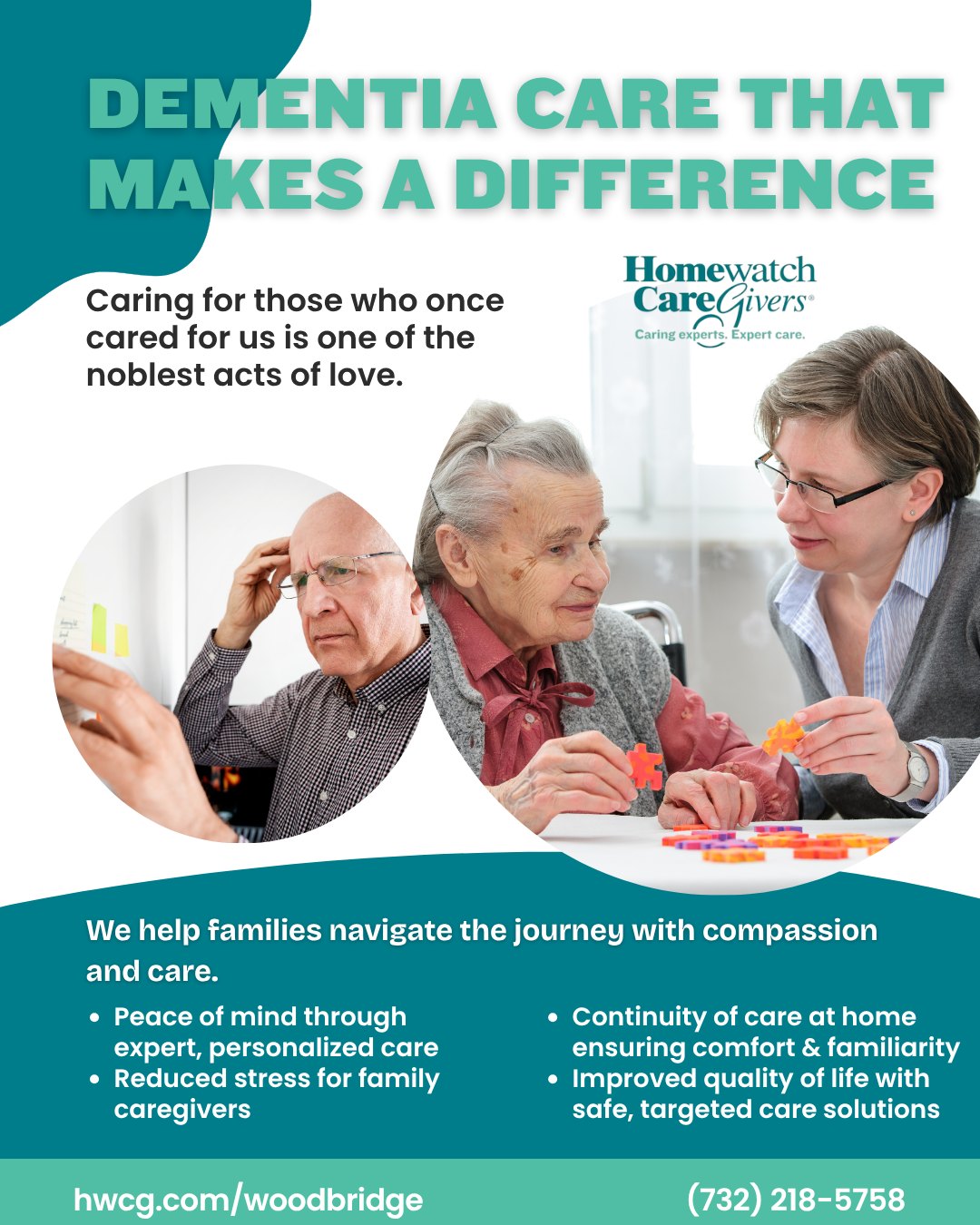 Homewatch - Caring for a loved one living with dementia takes patience ...