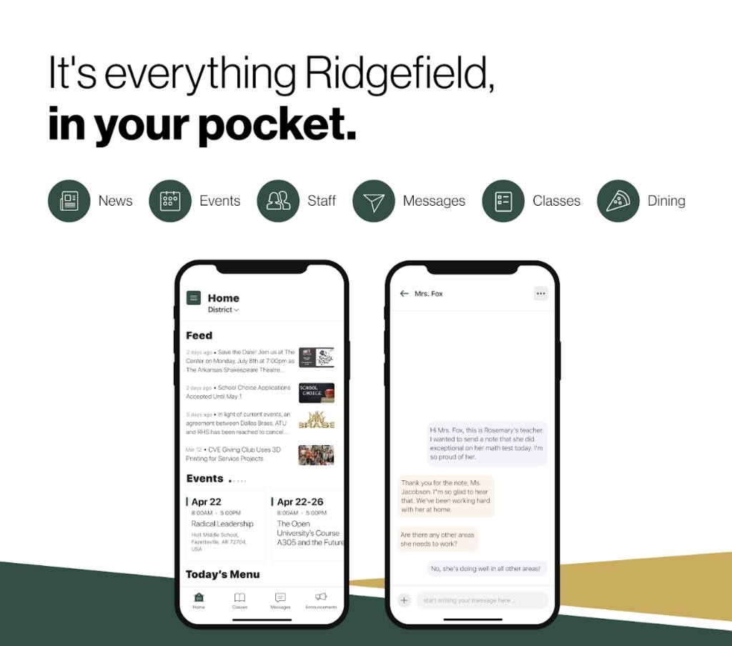 Ridgefield - We're thrilled to announce the new app for Ridgefield ...