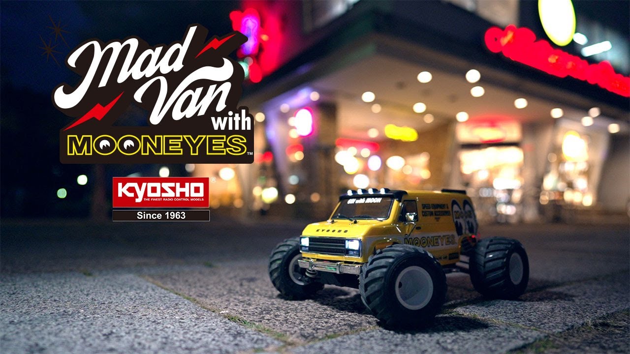 MAD VAN MOONEYES Edition 👀 🌙 KYOSHO × MOONEYES collab: retro