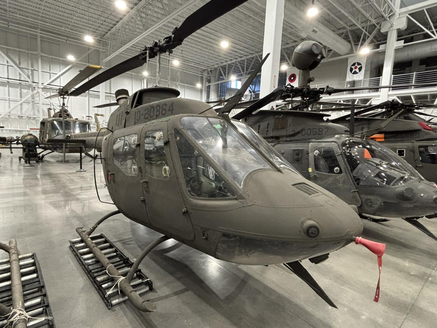 OH-58C 'Charlie' model helicopter at Fort Rucker
