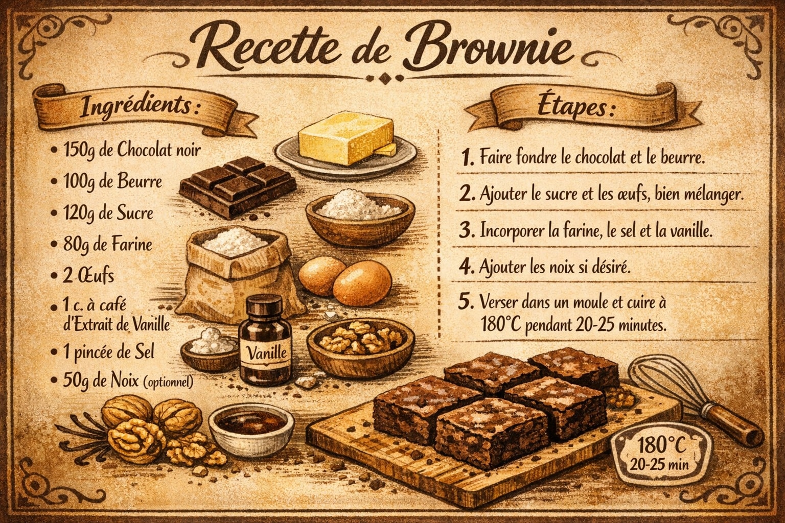🍫🤎 La recette brownie ultra gourmand... - Marraine ou Parrain | Facebook