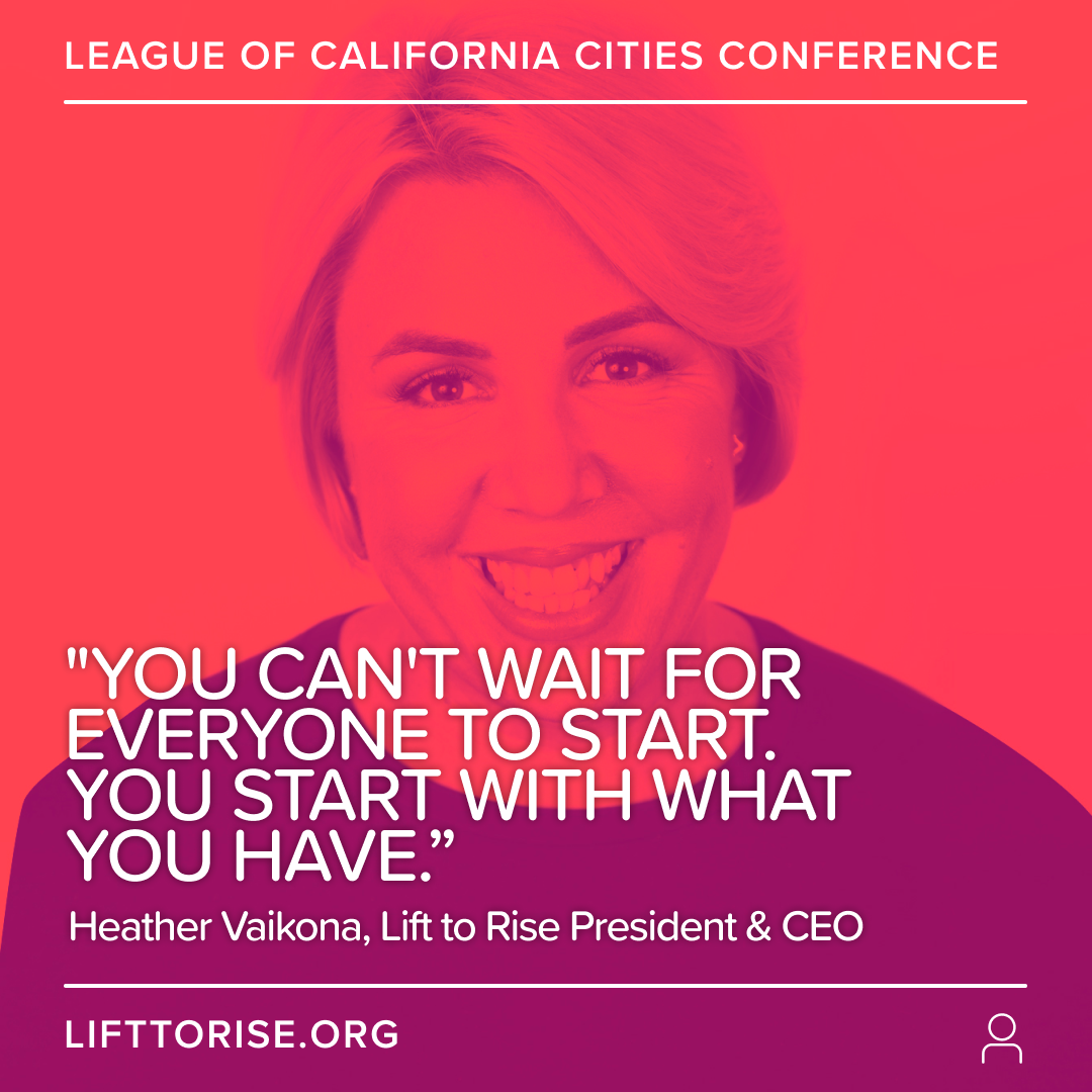 Lift to Rise - Our fierce leader, Heather Vaikona,...